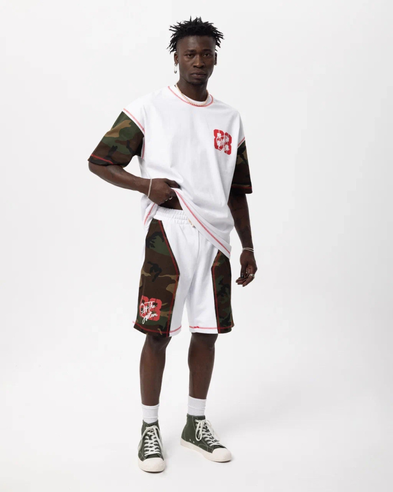 Grossiste Invictus Paris - ENSEMBLE HOMME T-SHIRT + SHORT EN  CAMOUFLAGE