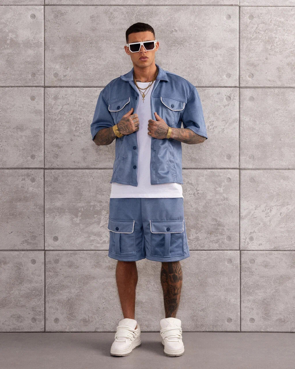 Wholesaler Invictus Paris - Short shirt set