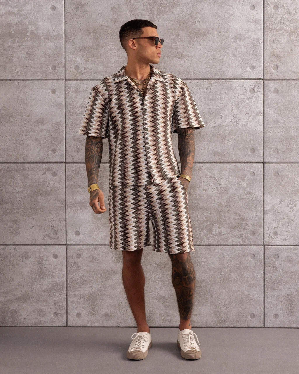 Wholesaler Invictus Paris - Short shirt set