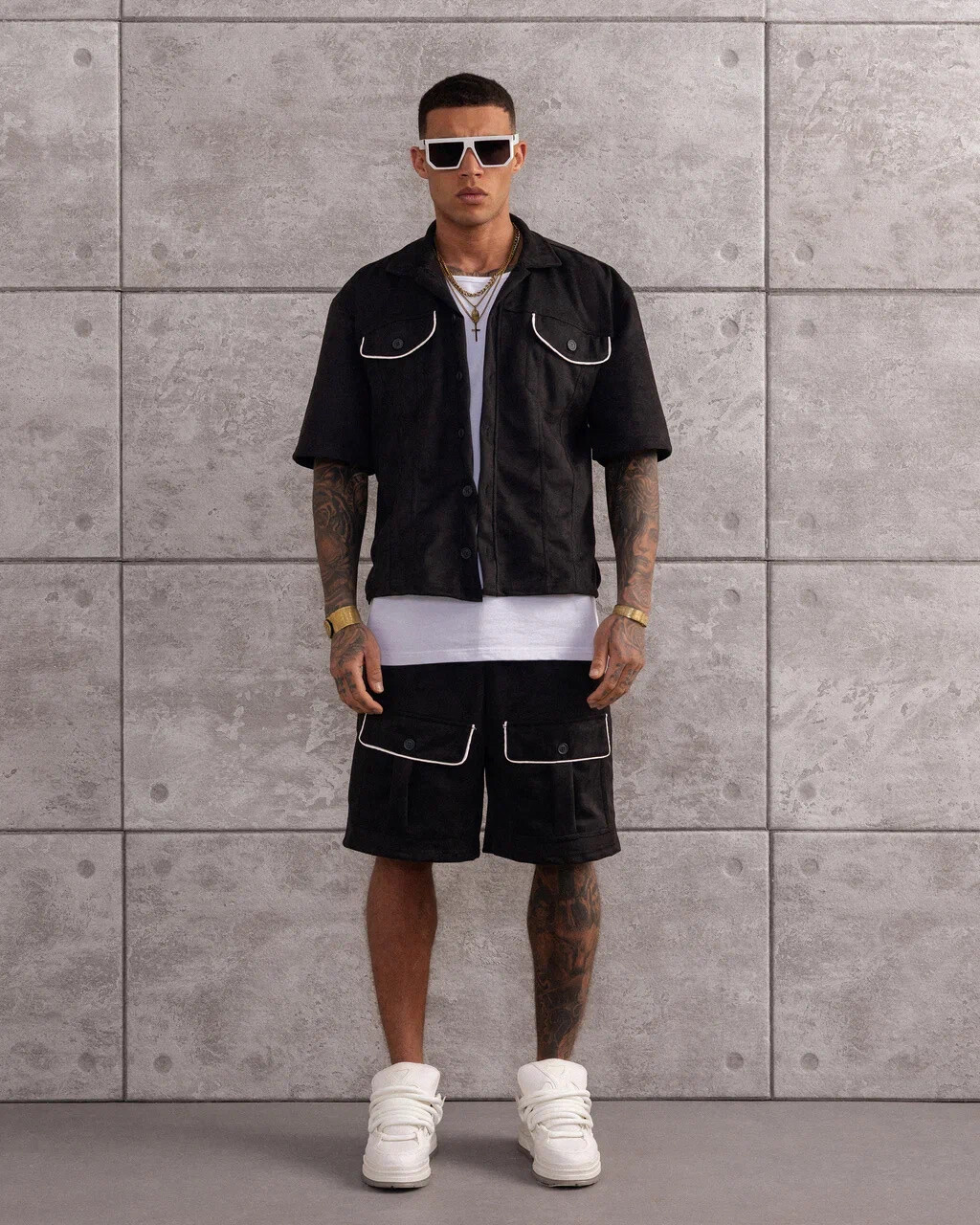 Wholesaler Invictus Paris - Short shirt set