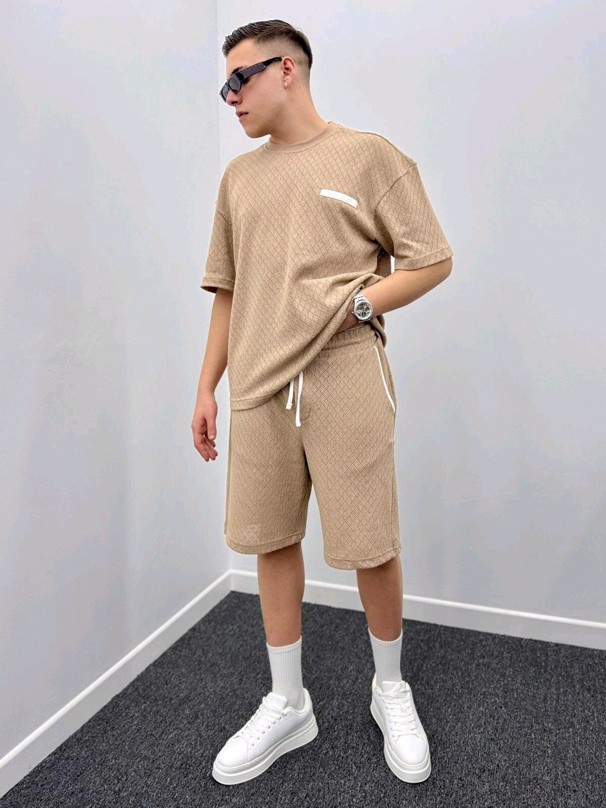 Grossiste Invictus Paris - ENSEMBLE T-SHIRT SHORT
