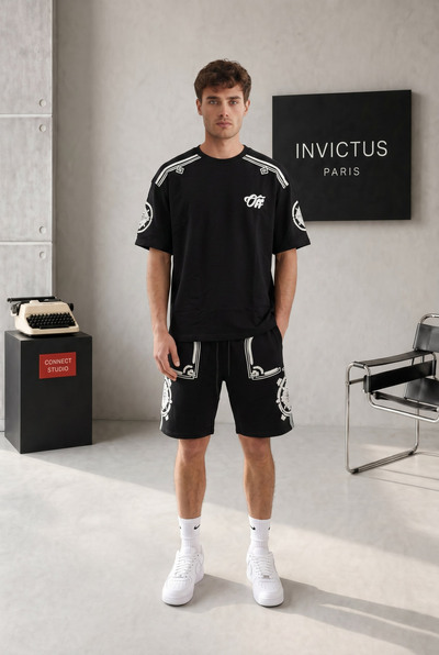 Großhändler Invictus Paris - Puffy-Druck-Set Großhändler Invictus Paris - Puffy-Druck-Set
