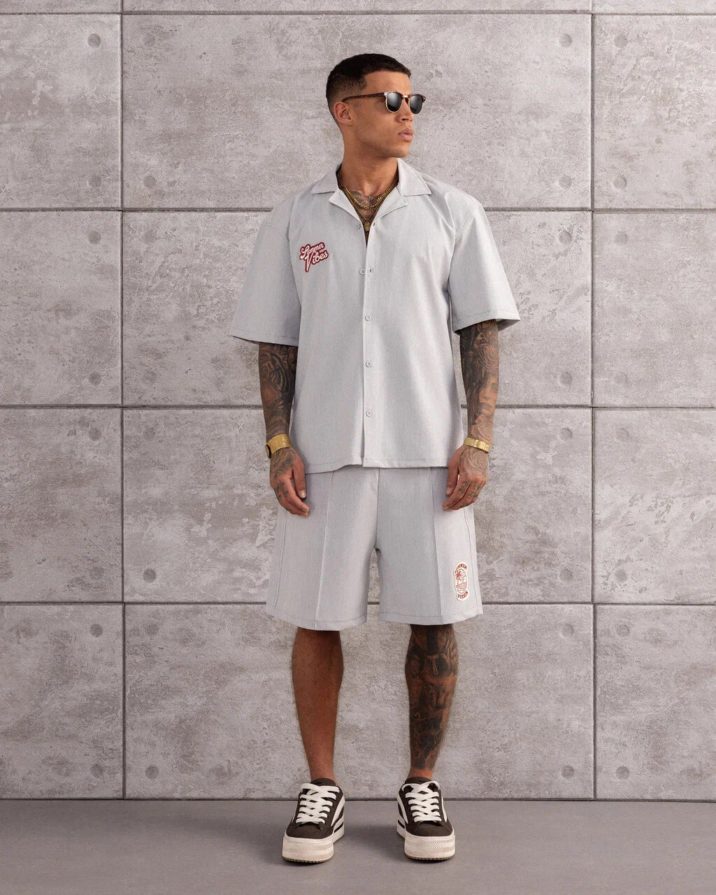 Wholesaler Invictus Paris - Short shirt set