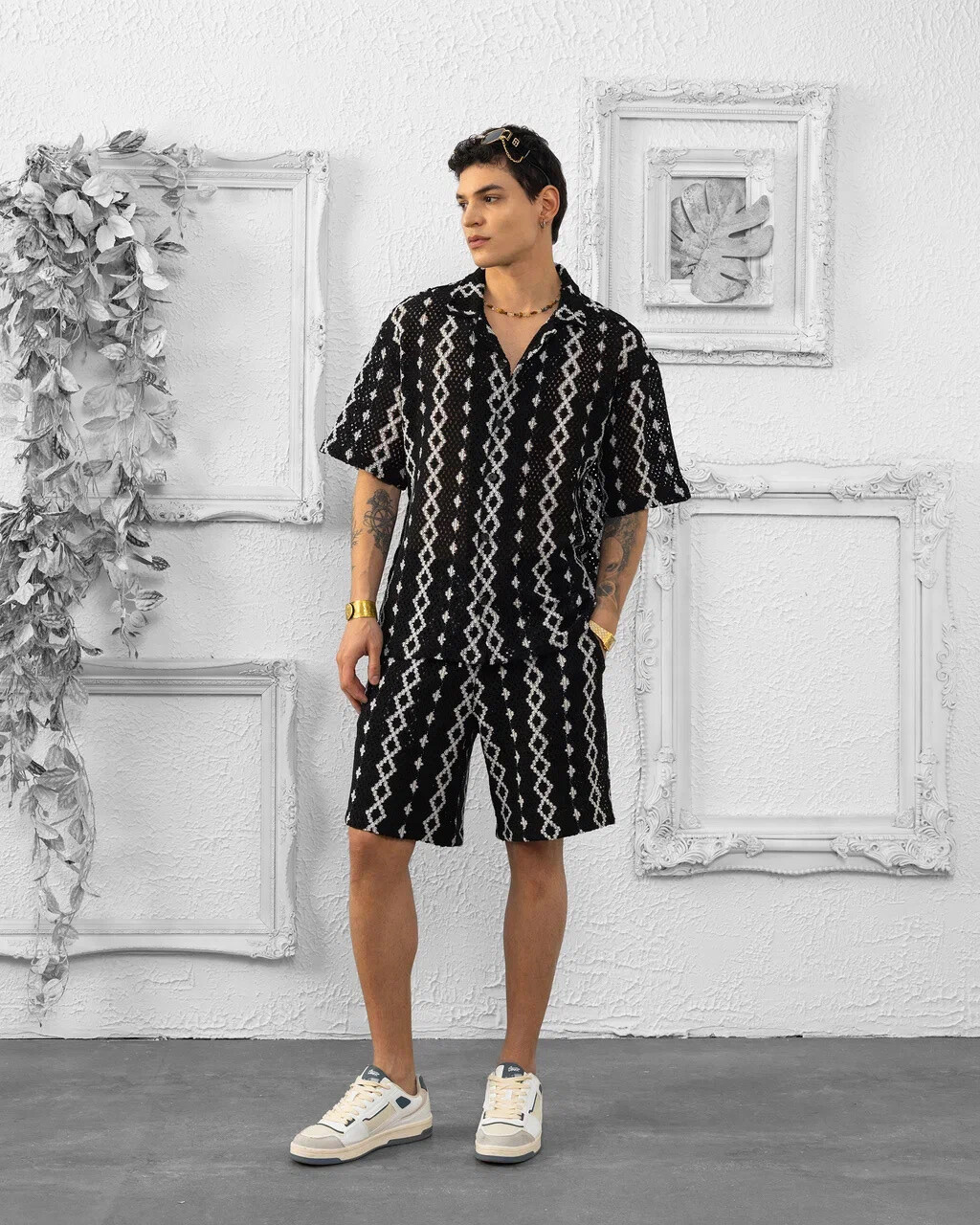Wholesaler Invictus Paris - Short shirt set
