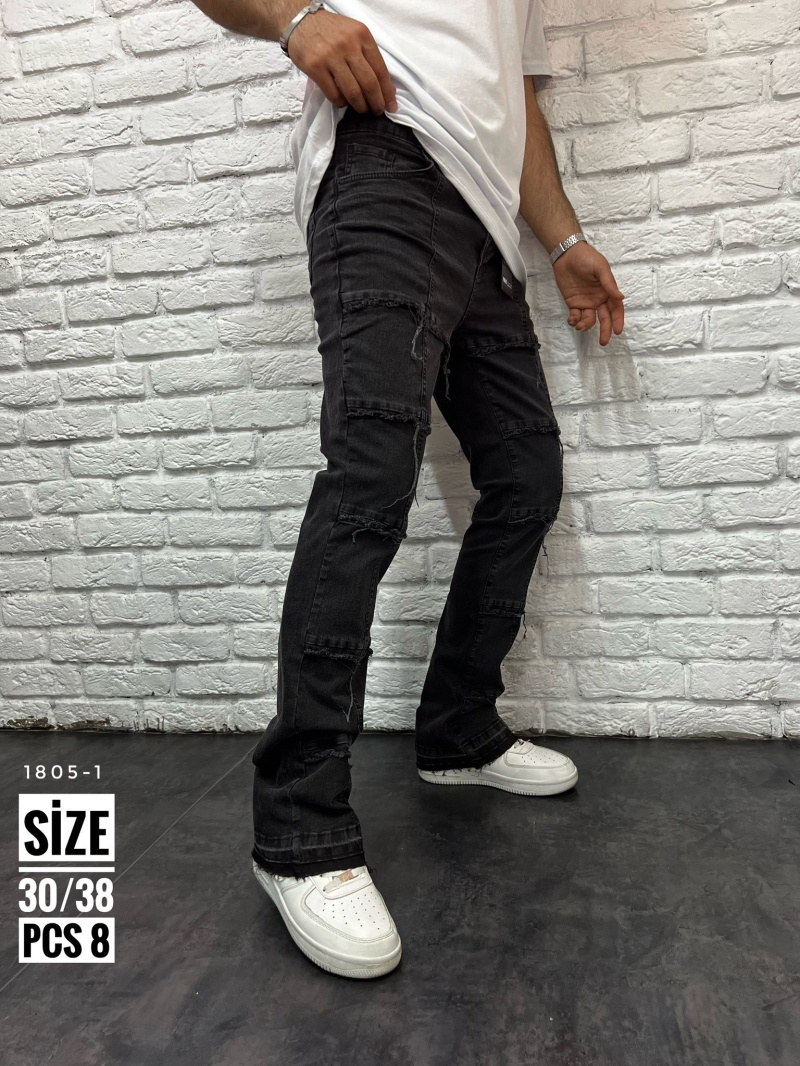 Grossiste Invictus Paris - PANTALON JEANS FLARE STRETCH