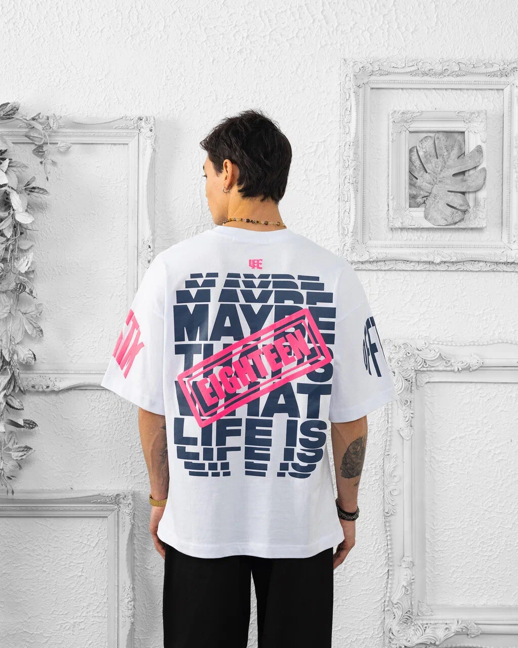 Wholesaler Invictus Paris - Oversize men's T-shirt 230 GSM