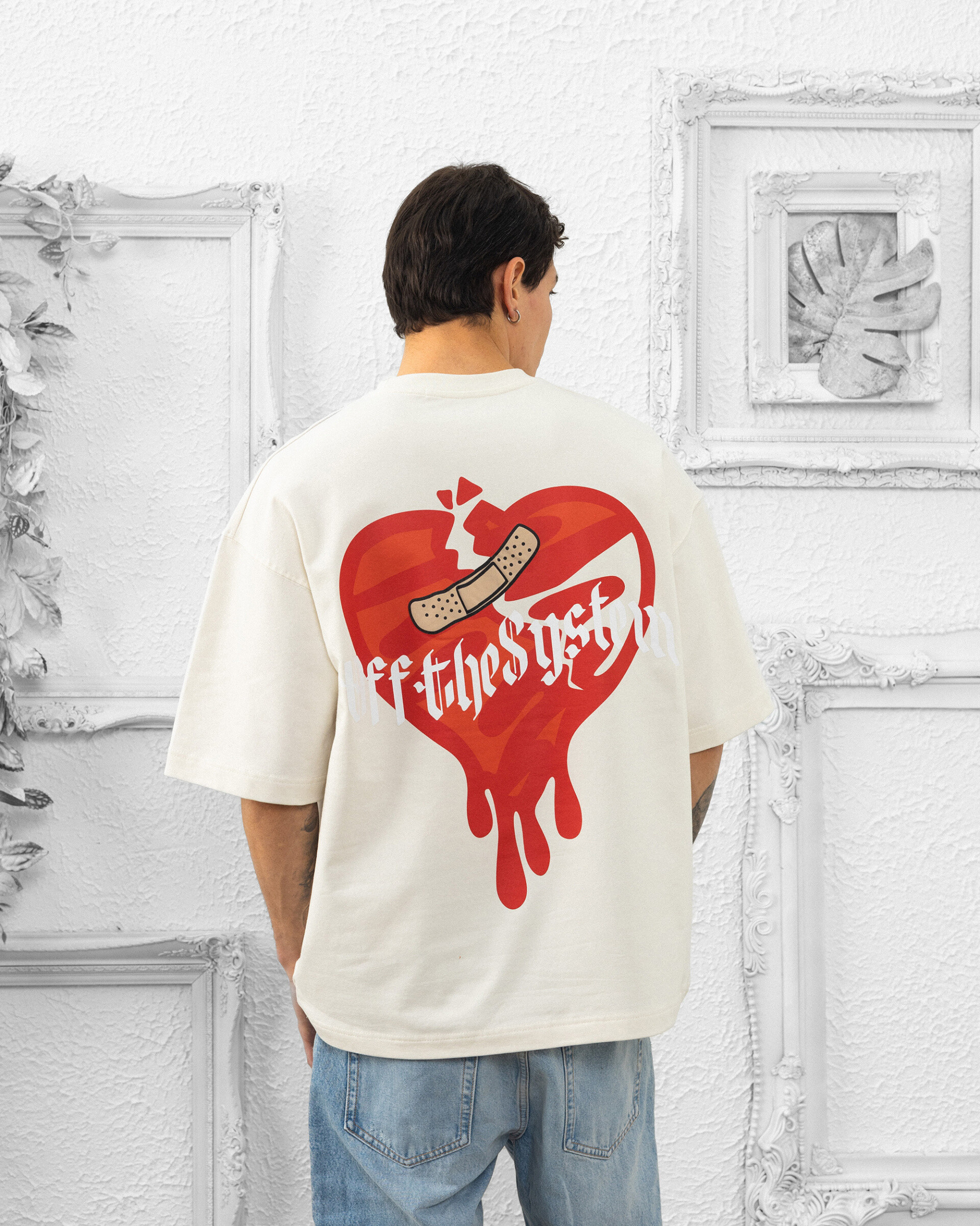 Grossista Invictus Paris - T-shirt maschile oversize 230 GSM