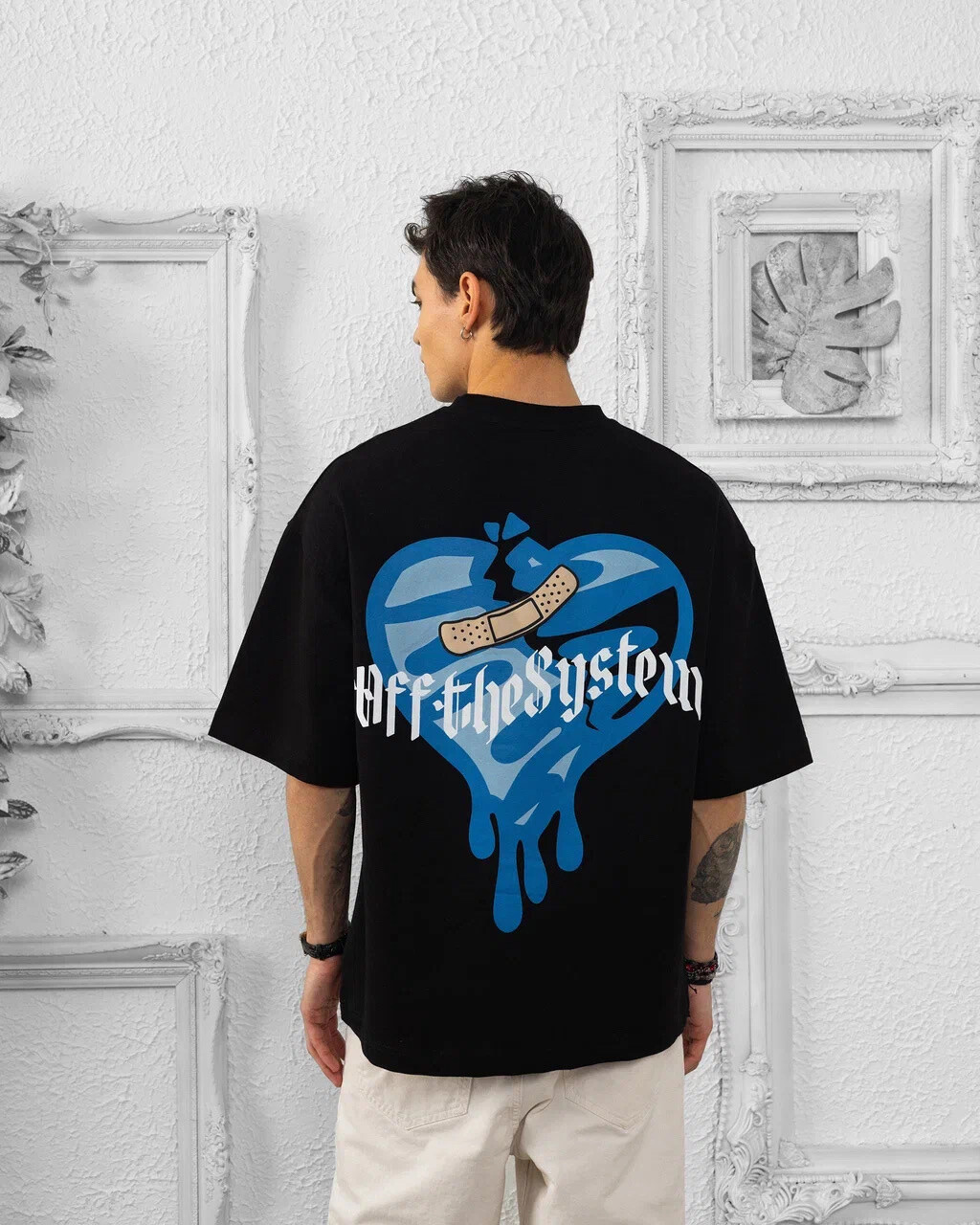 Grossista Invictus Paris - T-shirt maschile oversize 230 GSM