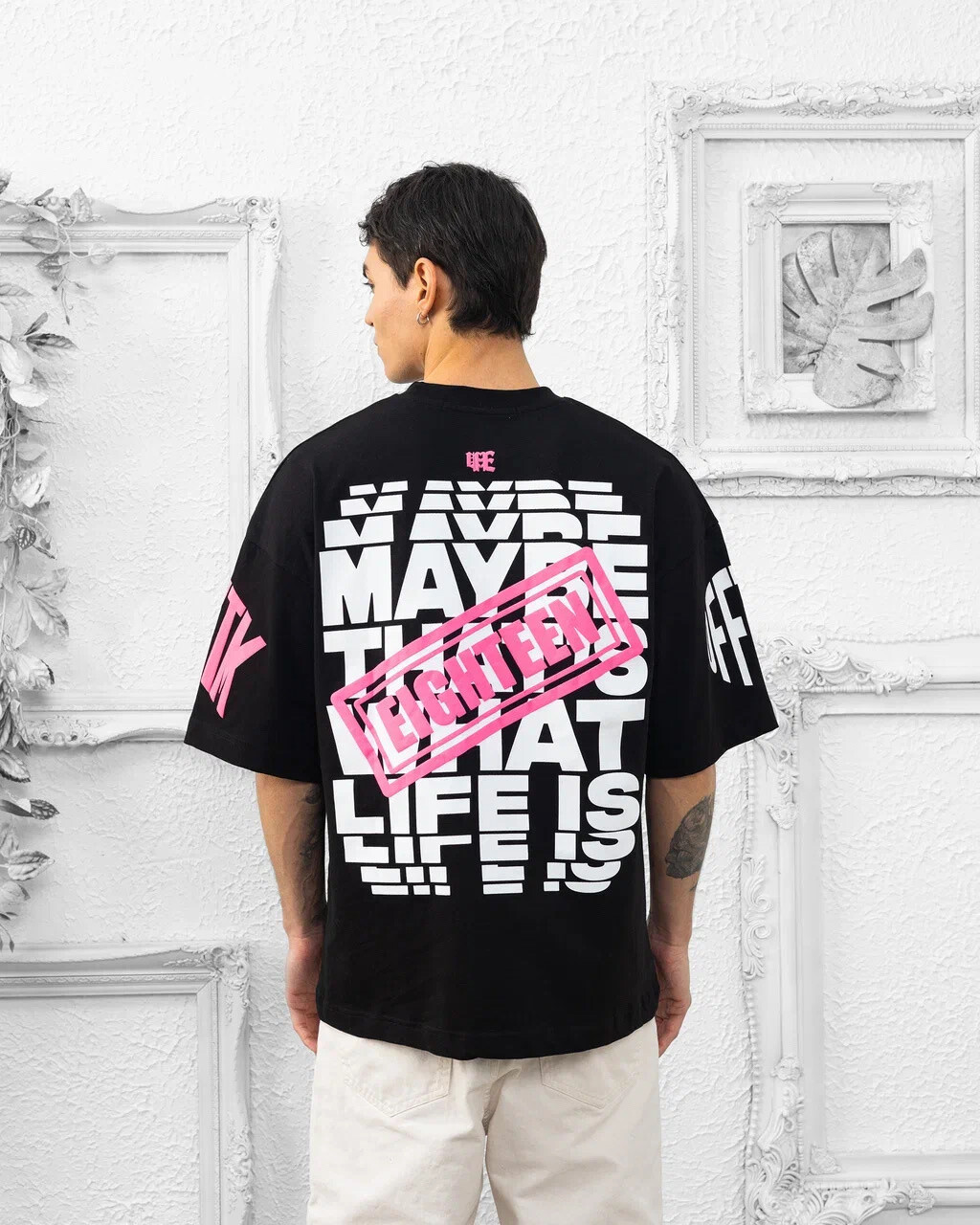Wholesaler Invictus Paris - Oversize men's T-shirt 230 GSM