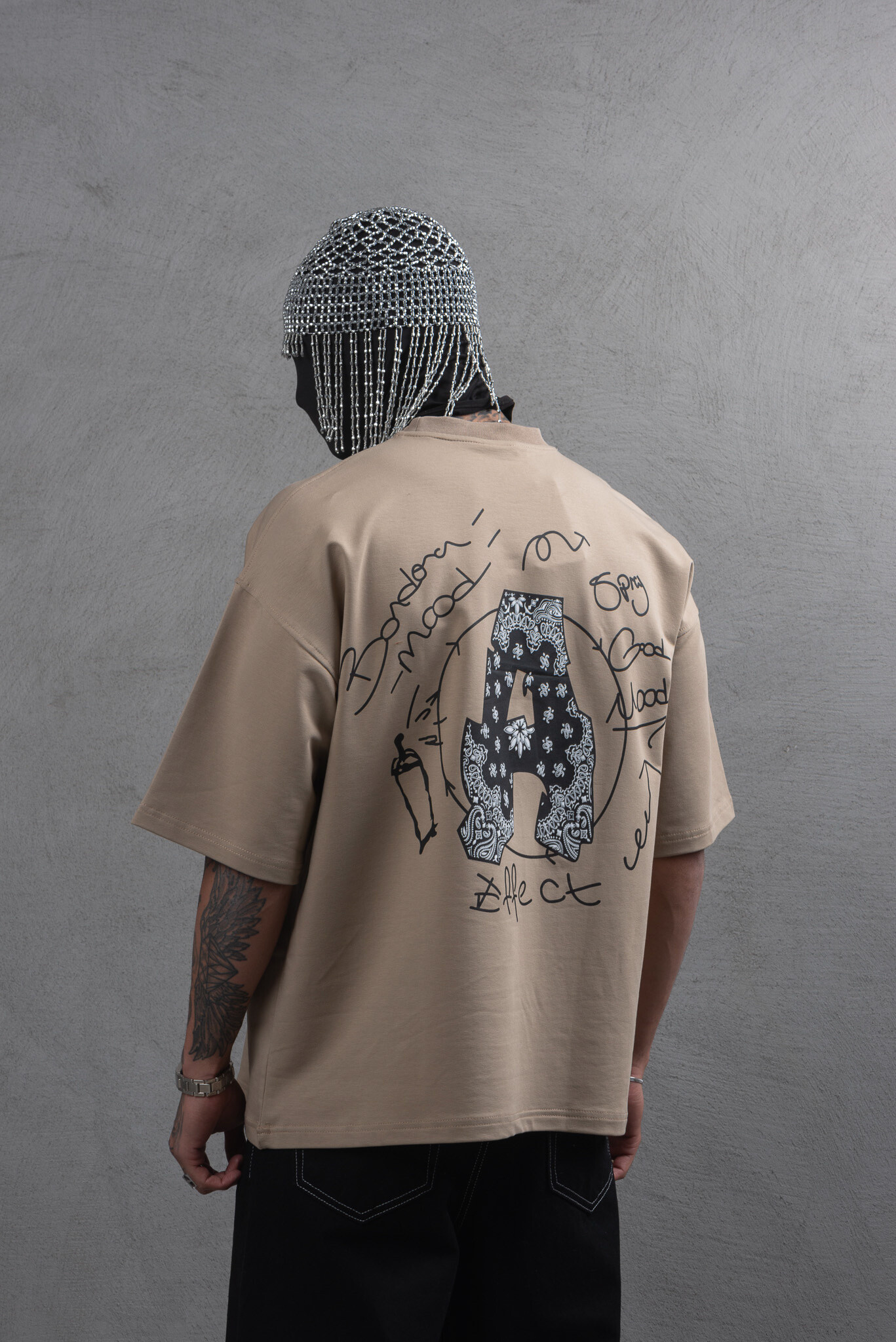 Wholesaler Invictus Paris - 260 GSM OVERSIZE T-shirt