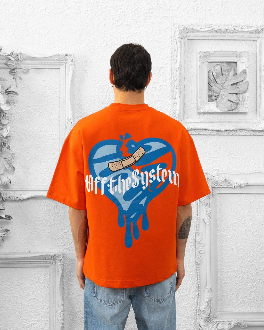 Wholesaler Invictus Paris - Oversize men's t-shirt 230 GSM