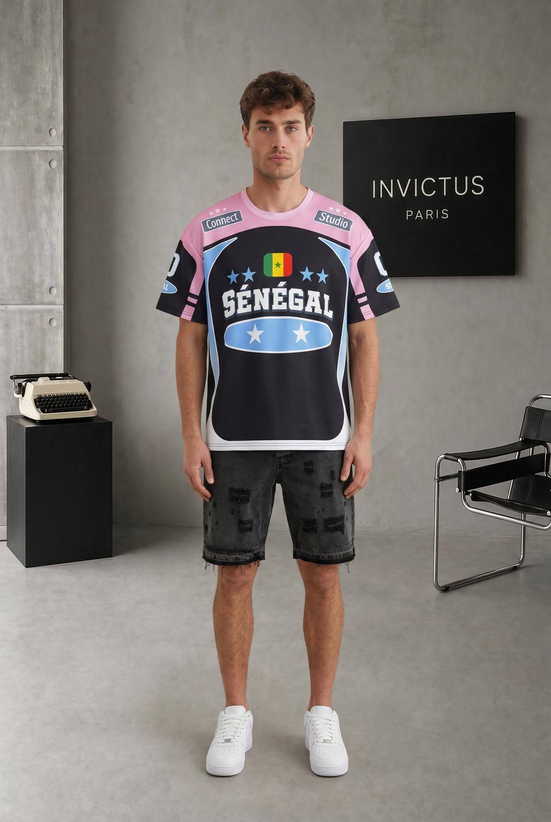 Grossista Invictus Paris - Maglietta da 350 g/m²