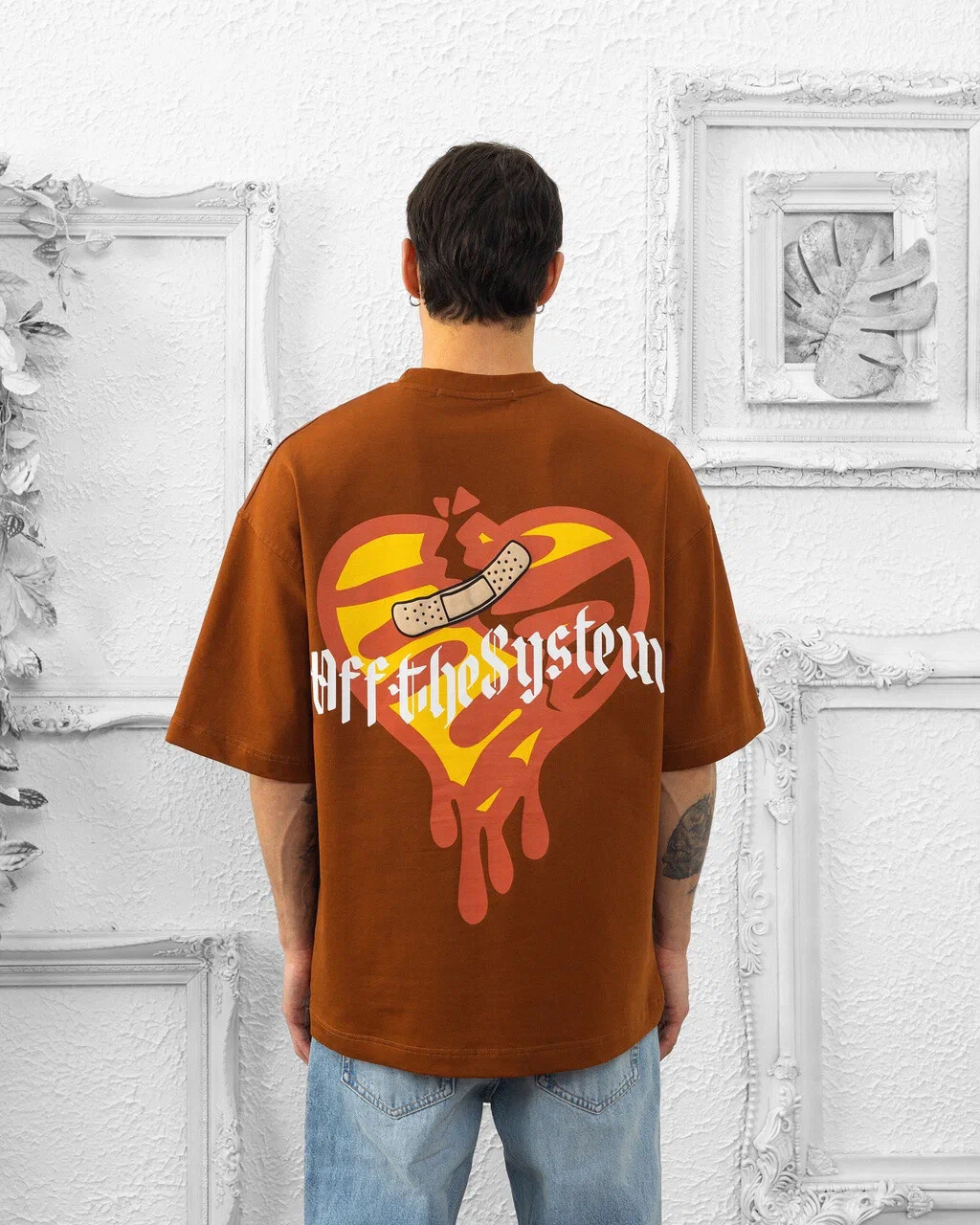 Grossista Invictus Paris - T-shirt maschile oversize 230 GSM