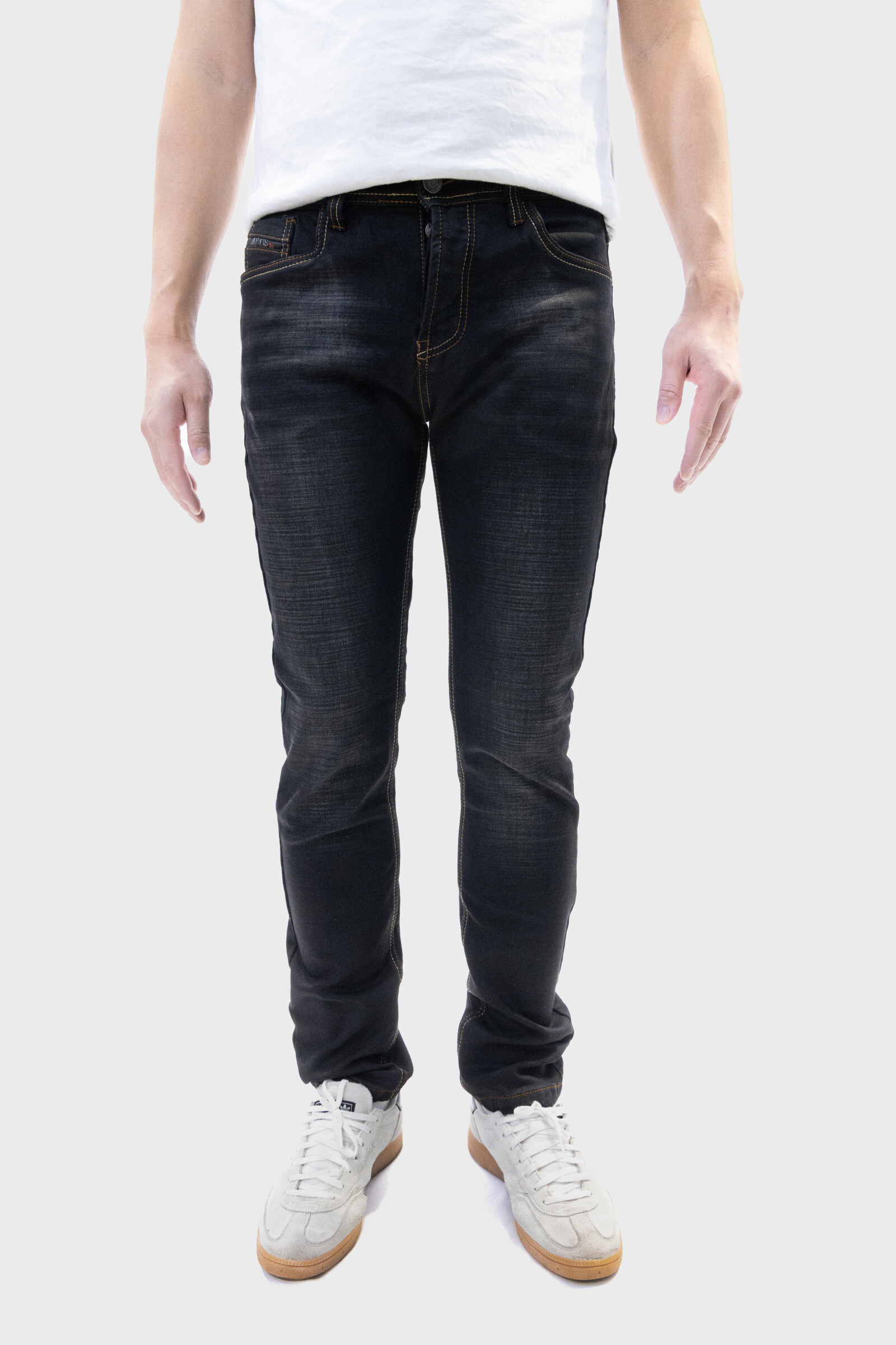 Großhändler Jaylvis - Gewaschene schwarze Jeans