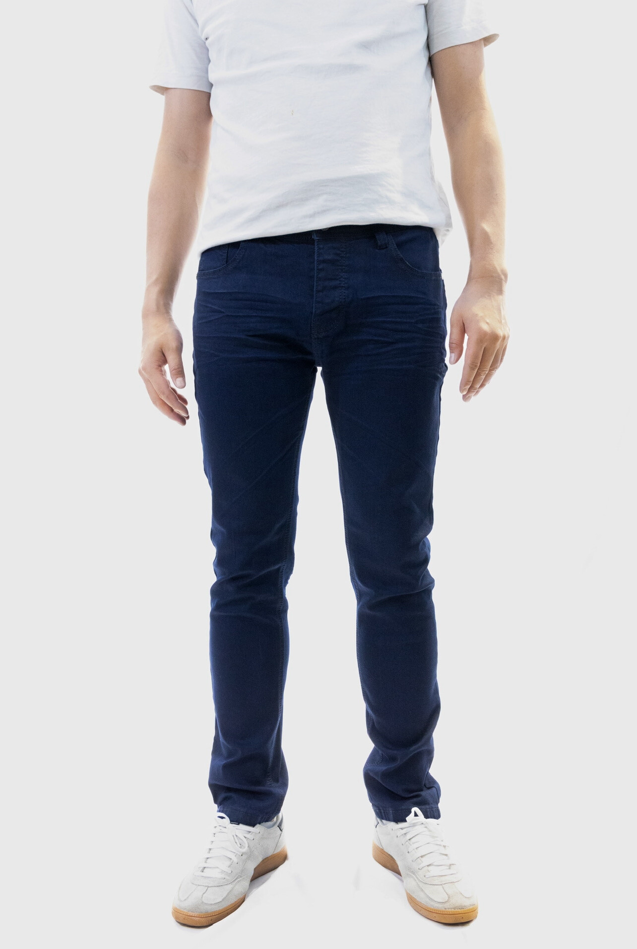 Großhändler Jaylvis - Einfache blaue Slim-Jeans