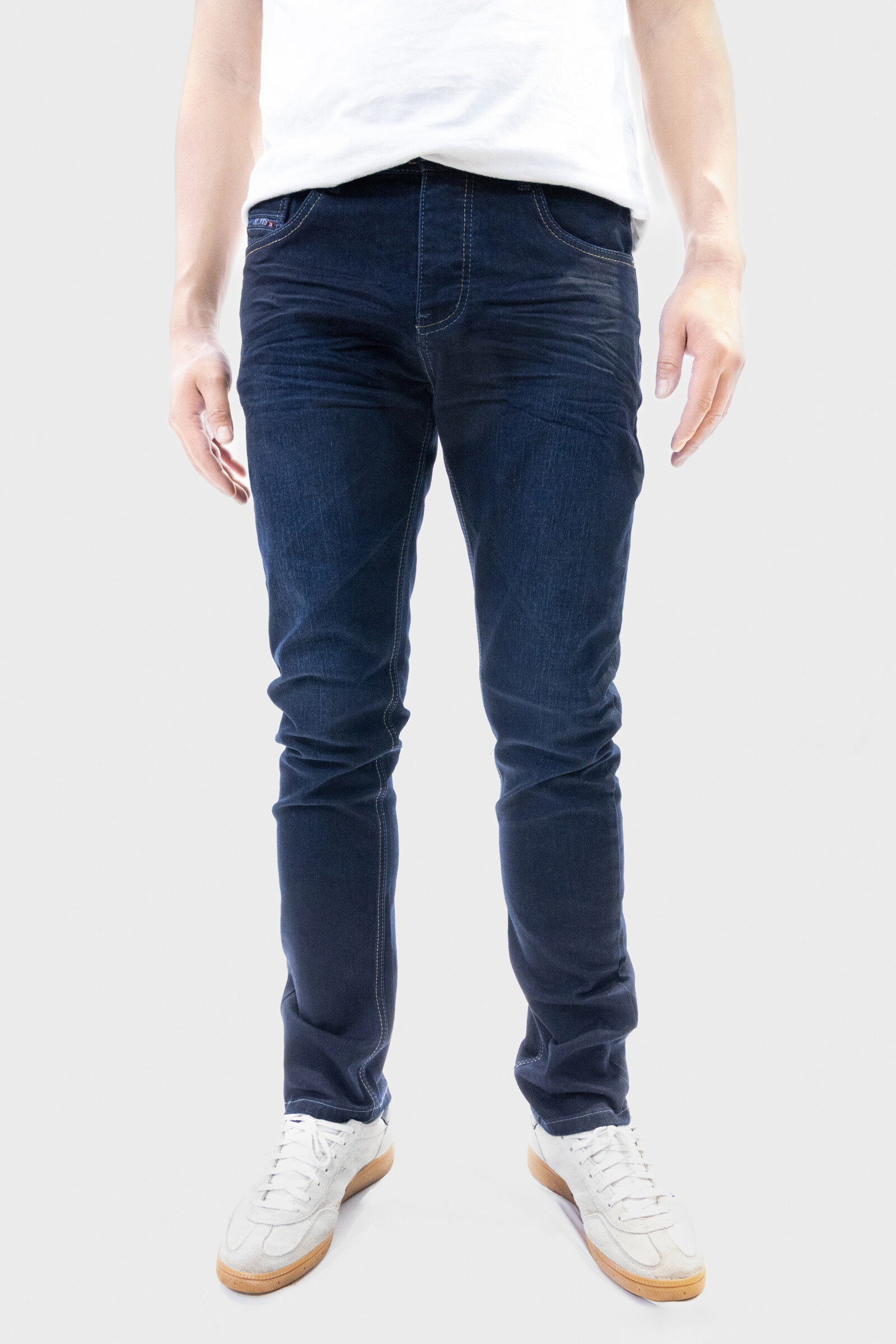 Grossiste Jaylvis - Jeans slim bleu