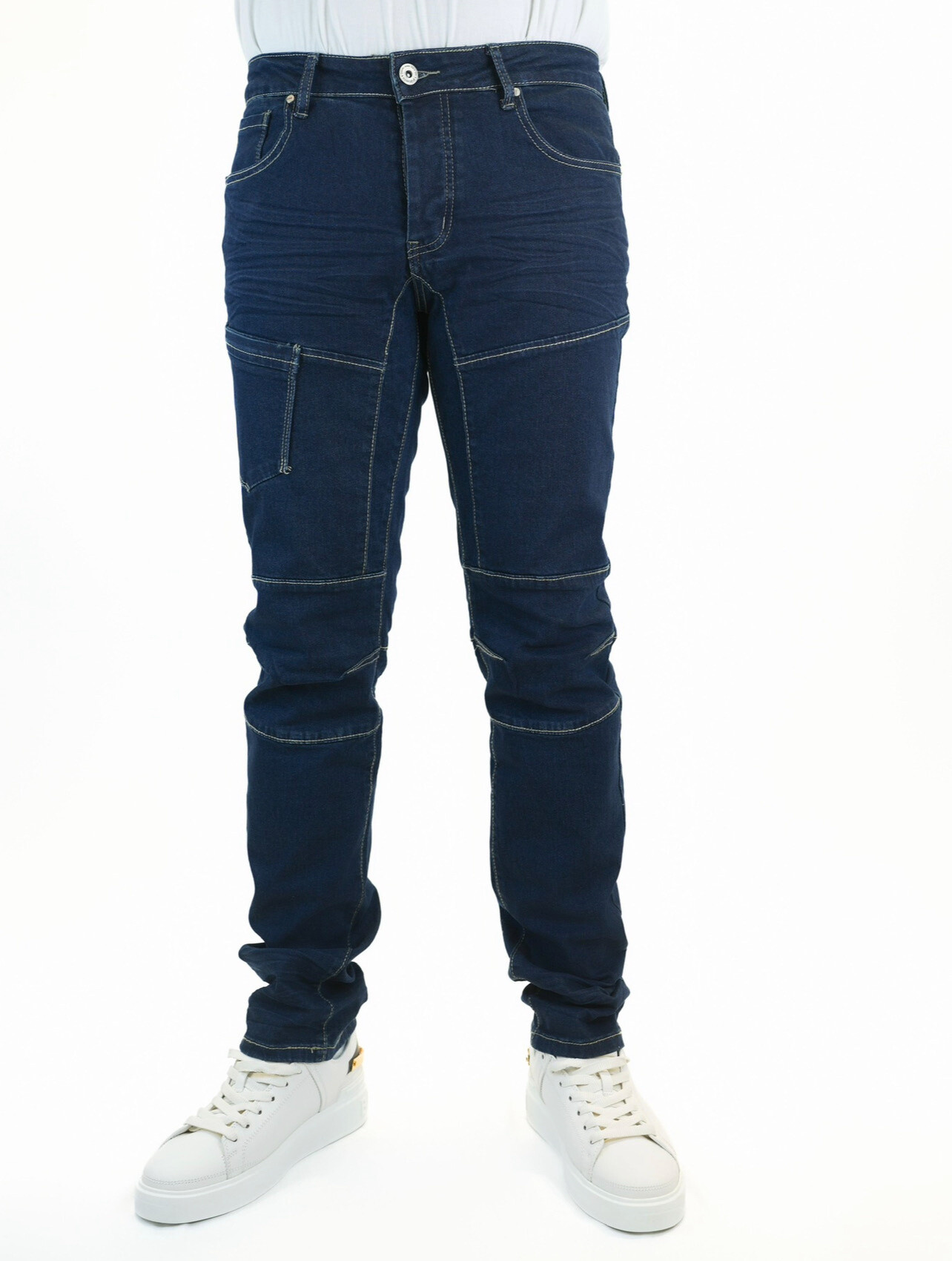 Wholesaler Jaylvis - Blue seam fitted jeans