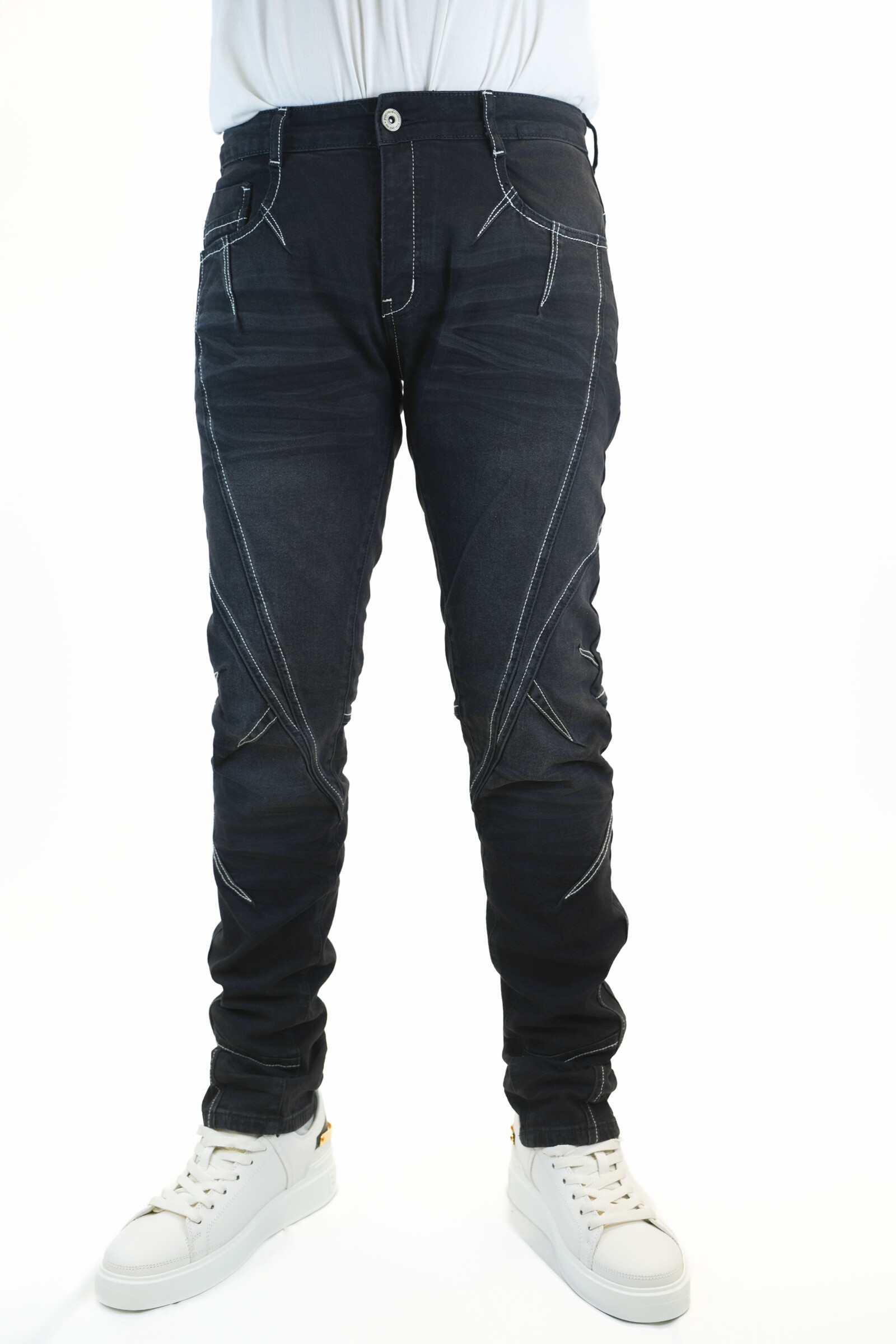 Wholesaler Jaylvis - Black fitted jeans