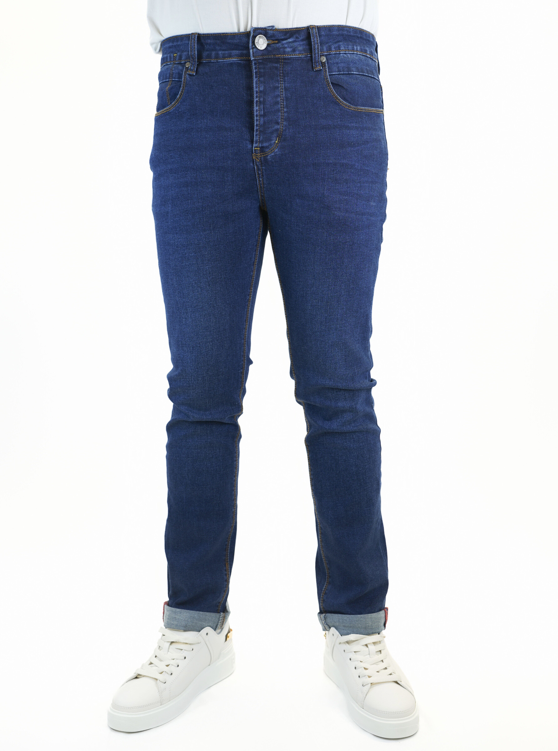 Mayorista Jaylvis - Vaqueros ajustados azul denim