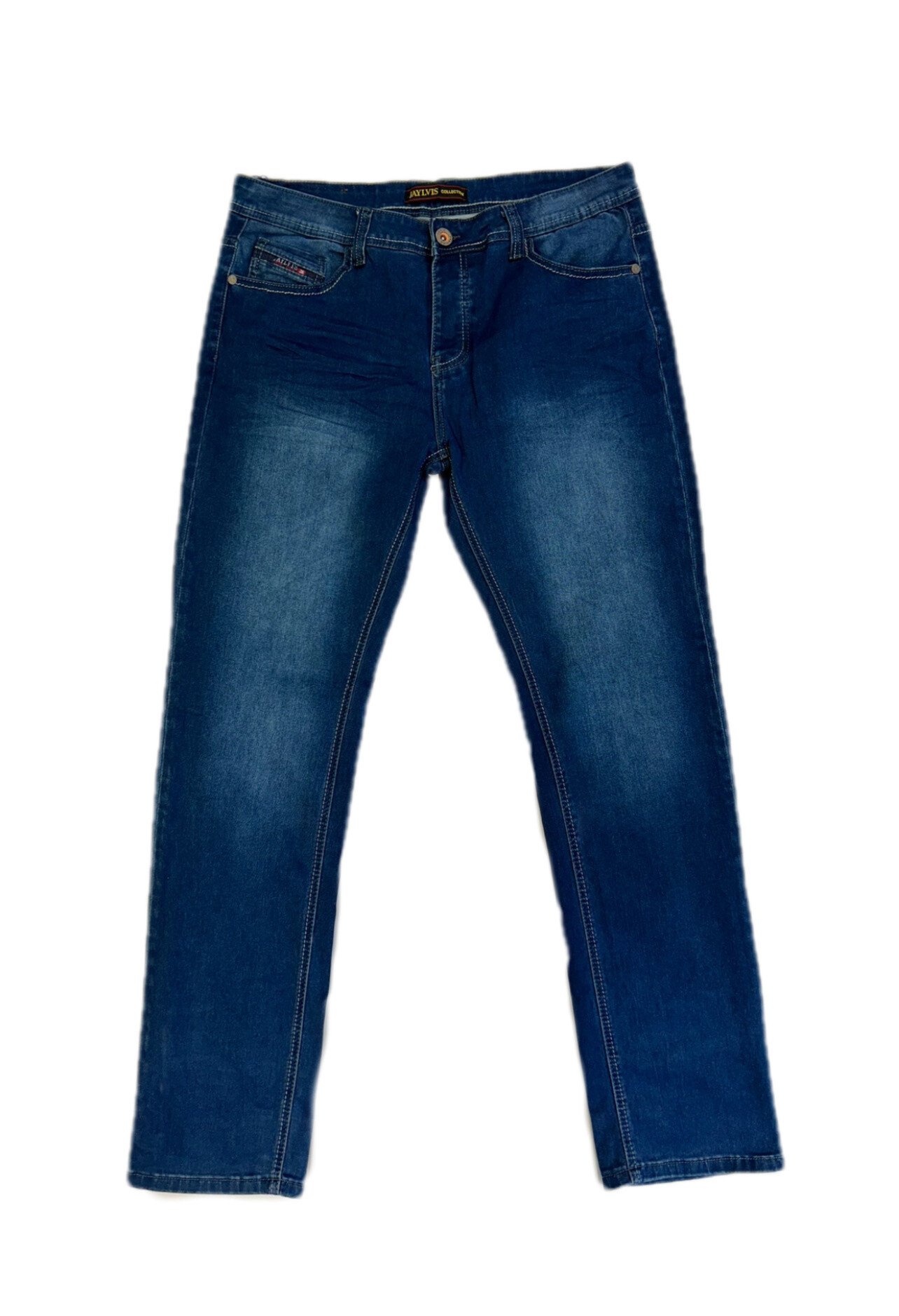 Wholesaler Jaylvis - Blue Plus Size Fitted Jeans
