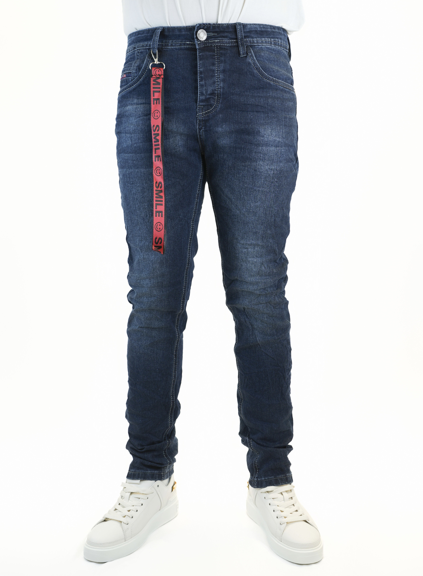 Wholesaler Jaylvis - Denim blue skinny jeans
