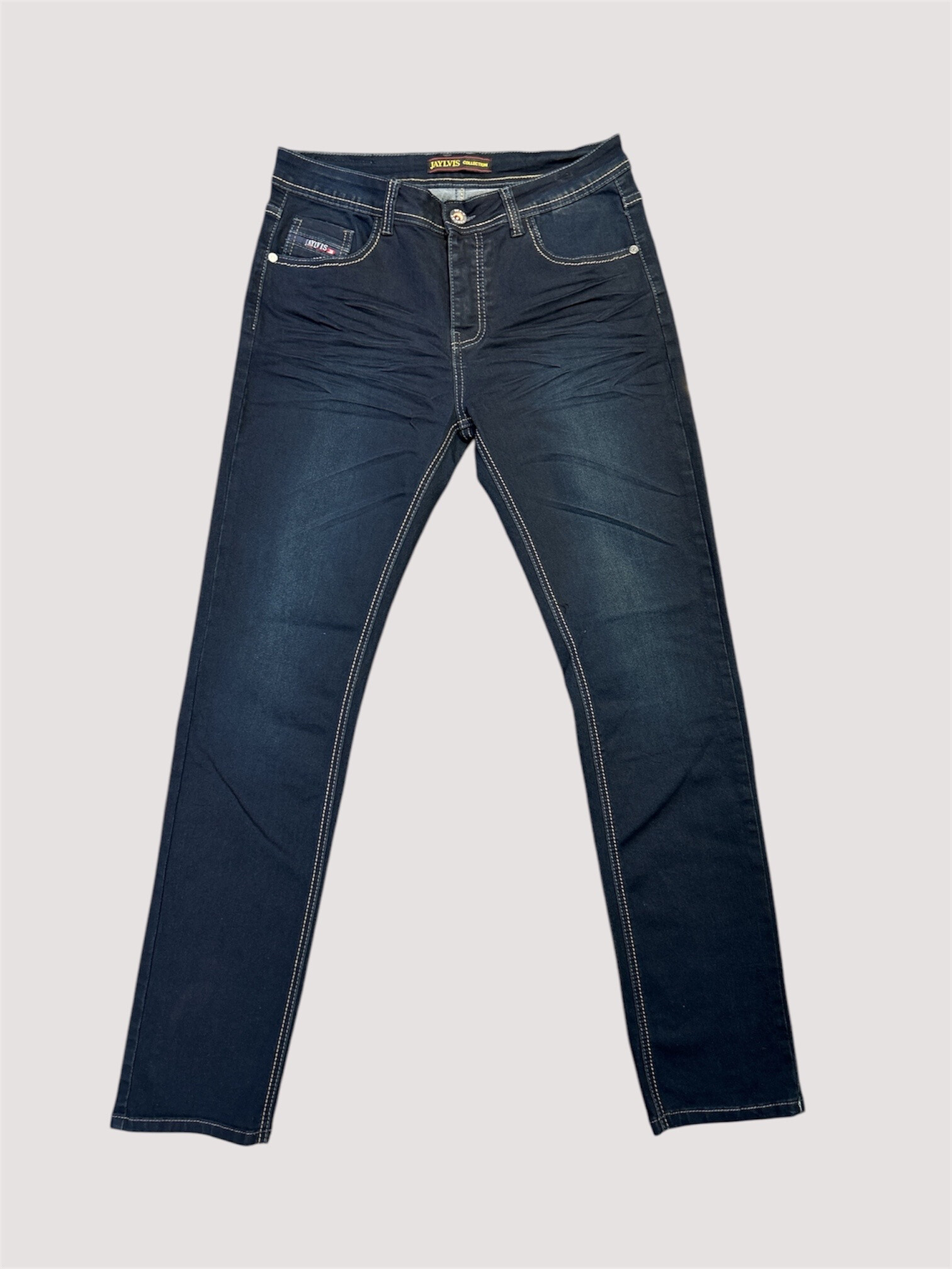 Wholesaler Jaylvis - Denim blue fitted jeans