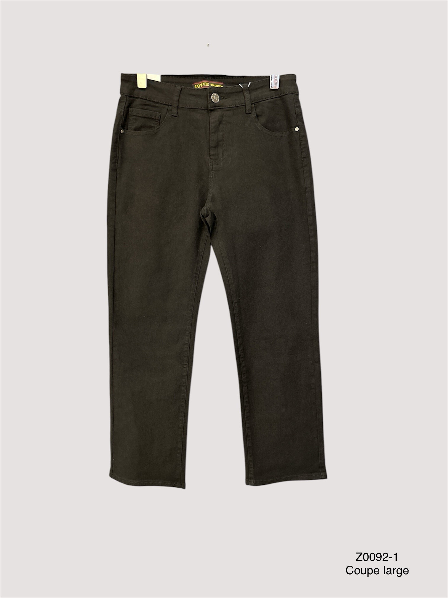 Wholesaler Jaylvis - Black jeans Large cut