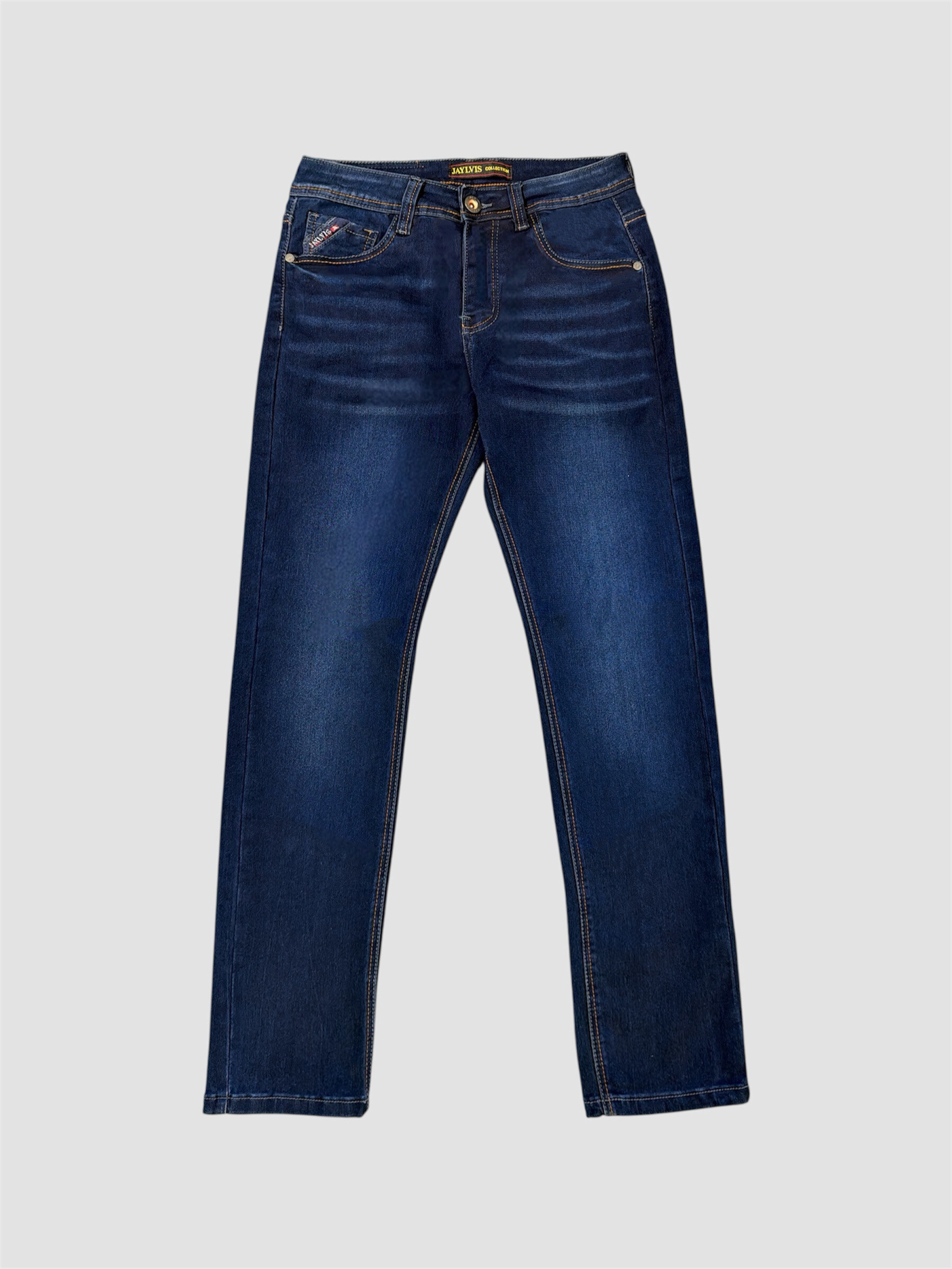 Grossiste Jaylvis - Jean bleu coupe Regular et Ultra Stretch