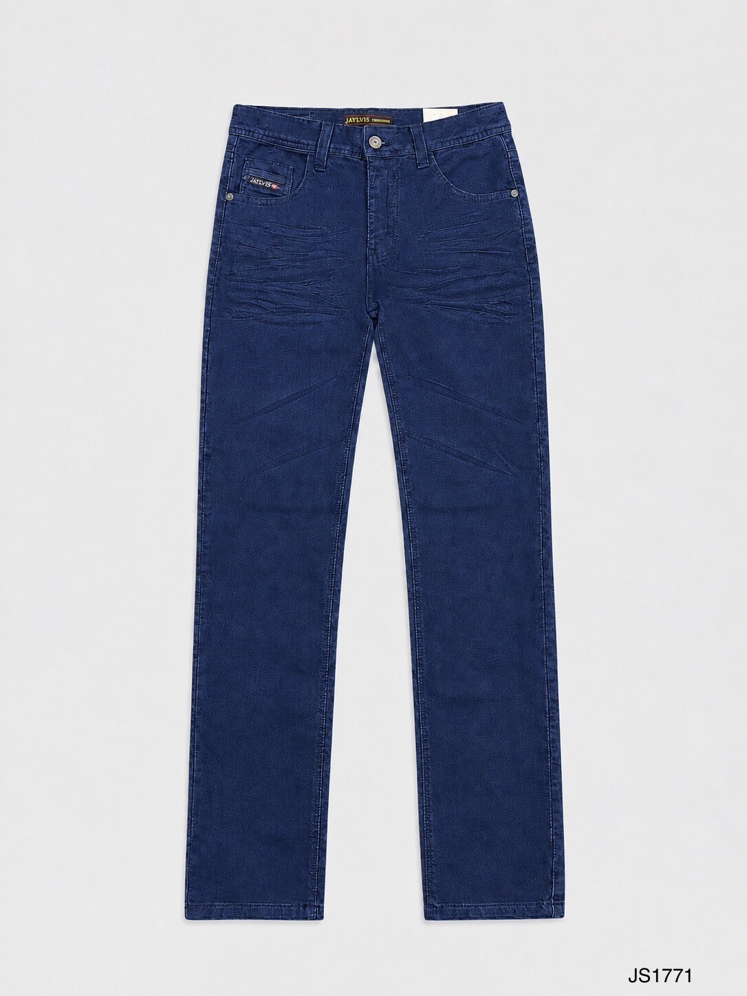 Grossiste Jaylvis - Jean regular et stretch couleur bleu