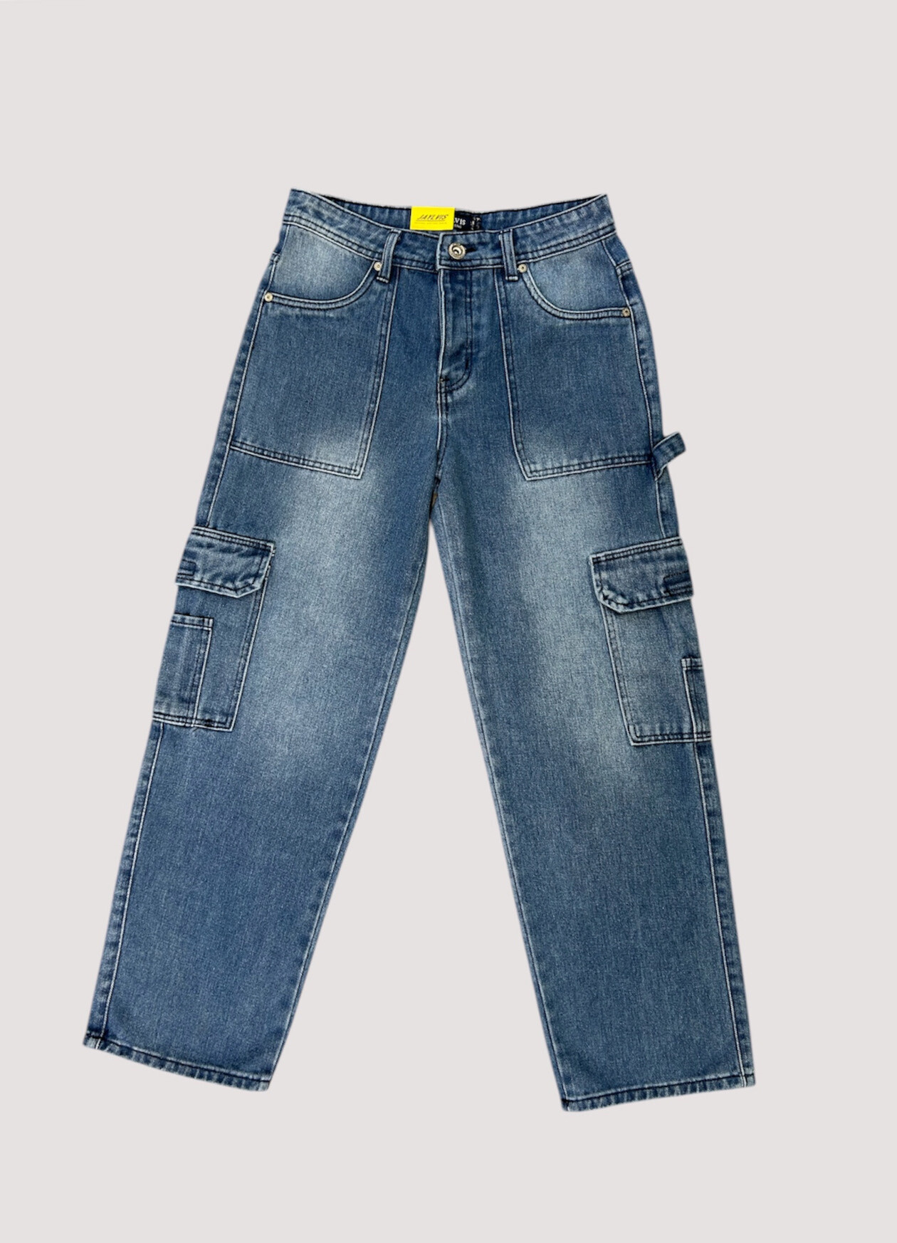 Mayorista Jaylvis - Jeans de carga azul claro