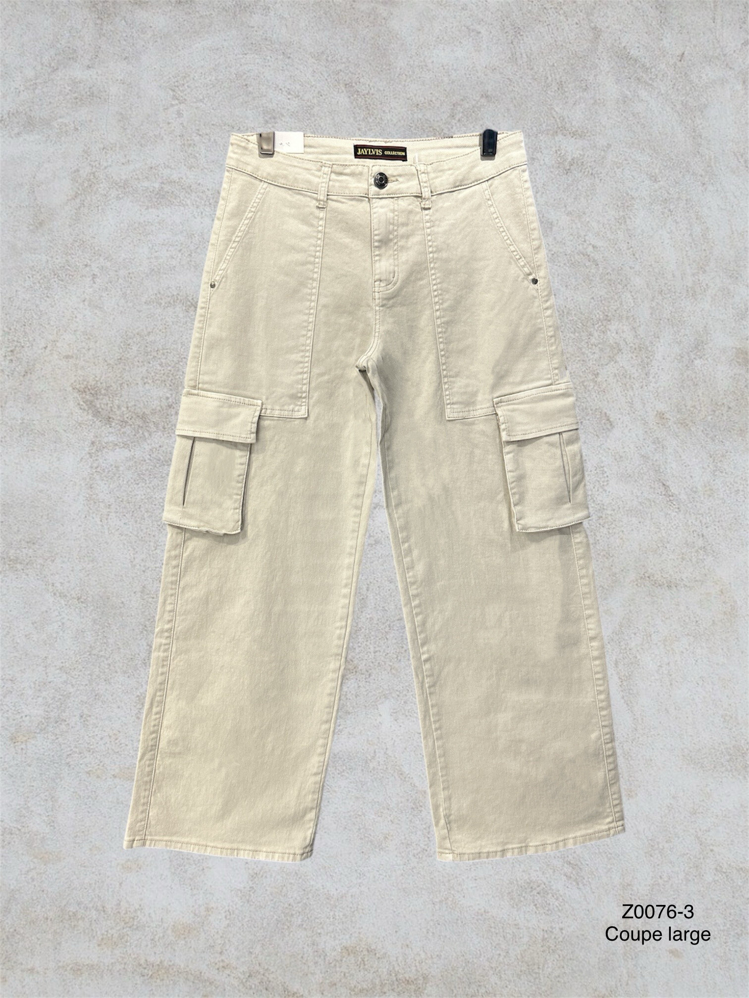 Wholesaler Jaylvis - Large cutting jeans