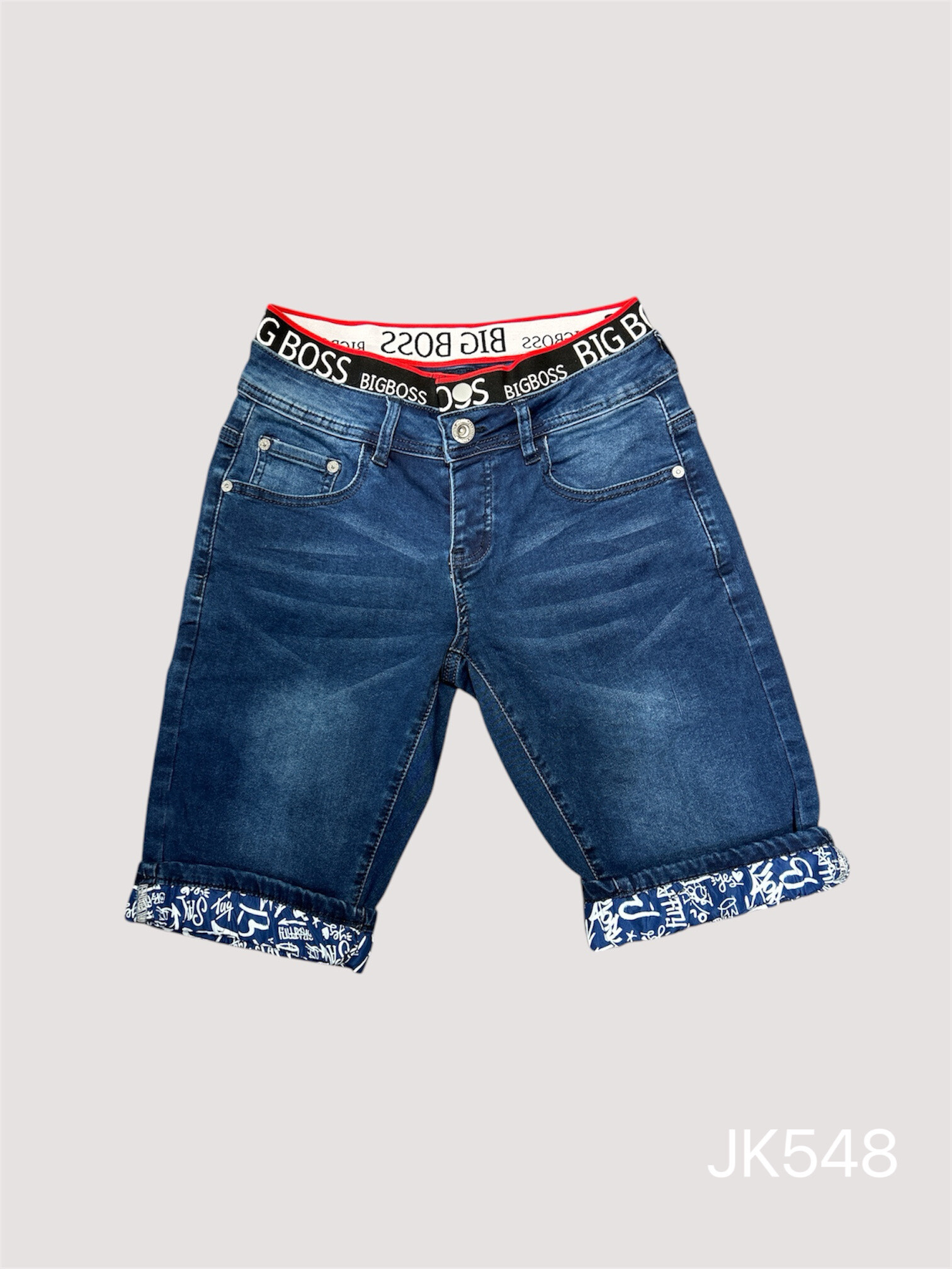 Grossiste Jaylvis - lmShort jean bleu brut