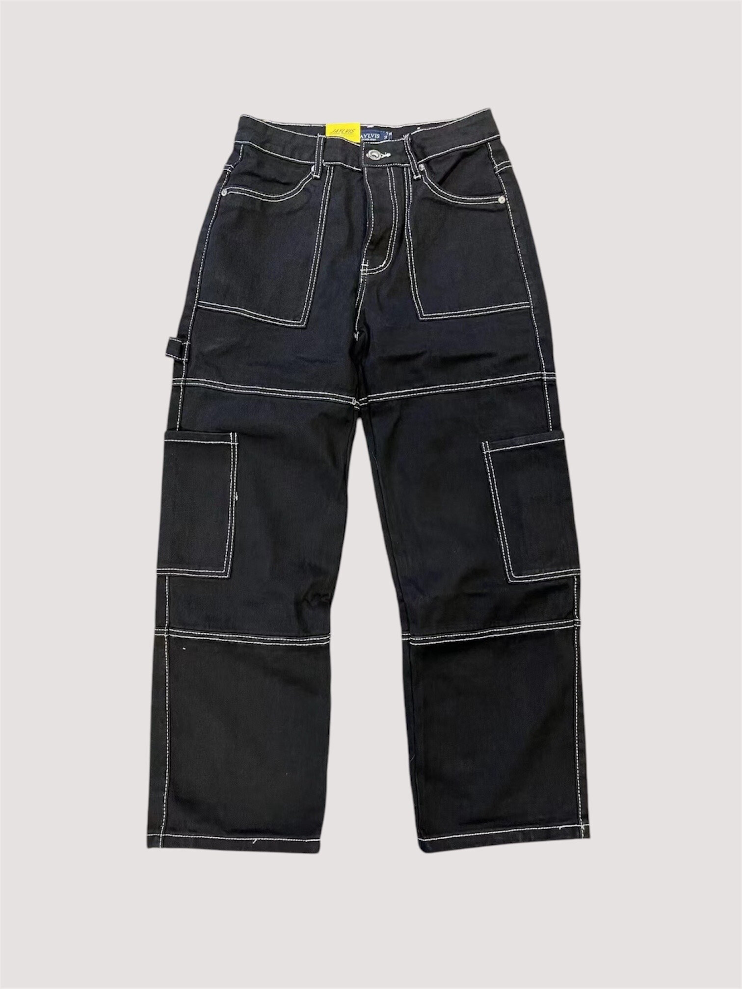 Mayorista Jaylvis - Cargo Jean Corte a la derecha Negro