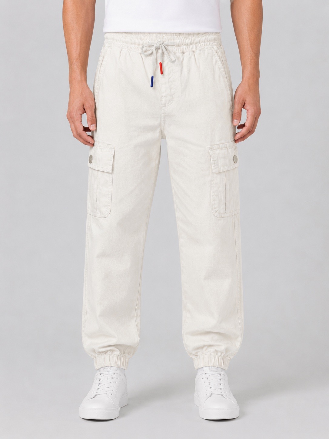 Grossiste Jaylvis - Pantalon coton Cargo avec laçage et stretch
