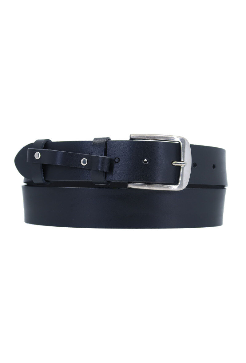 Grossiste JCL - Ceinturon en cuir de vachette 40mm fabrication italienne ajustable