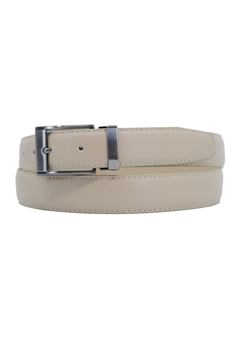 Grossiste JCL - Ceinture en croute de cuir de vachette ajustable