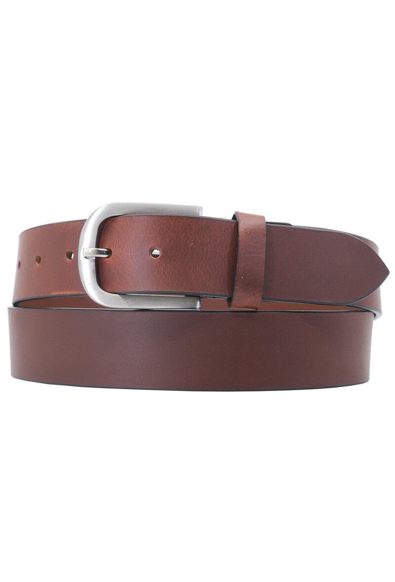 Grossiste JCL - Ceinturon large en cuir de buffle "veau gras"