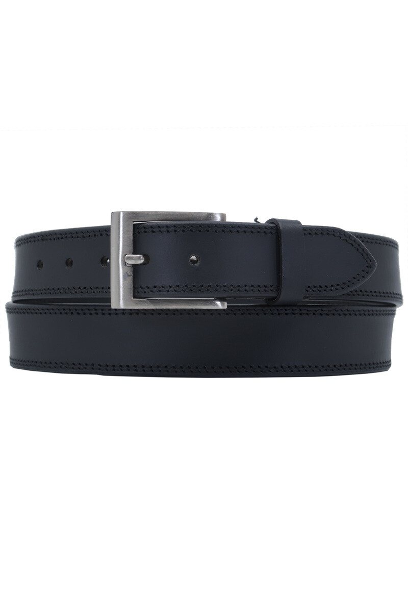Grossiste JCL - Ceinturon large en cuir de buffle "veau gras" XXL
