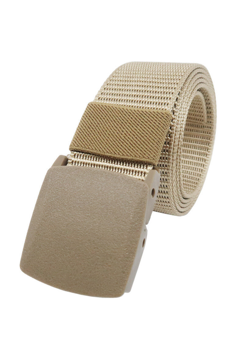 Grossiste JCL - Ceinture sangle militaire en nylon boucle plastique anti allergie sans nickel