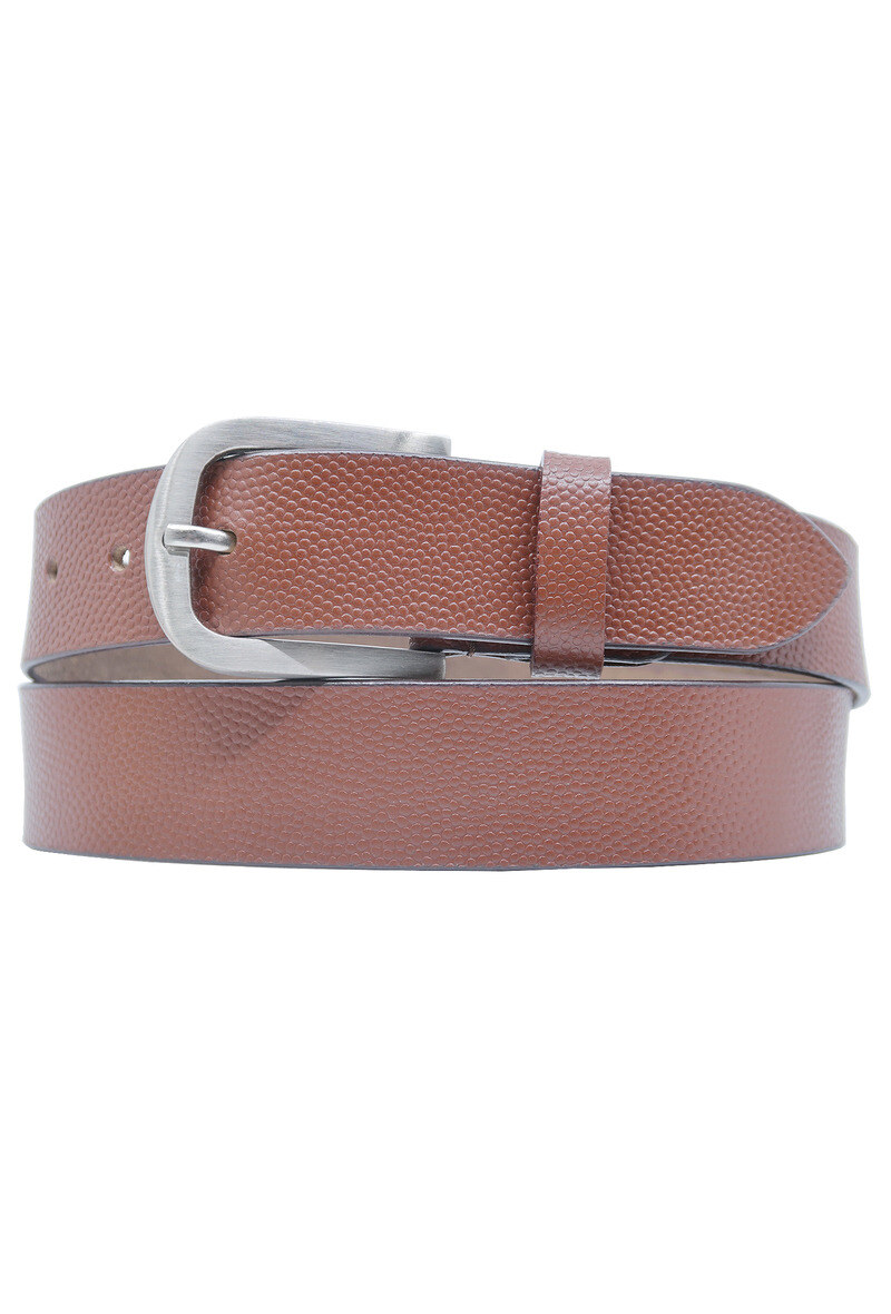 Grossiste JCL - Ceinturon large en cuir de buffle "veau gras"