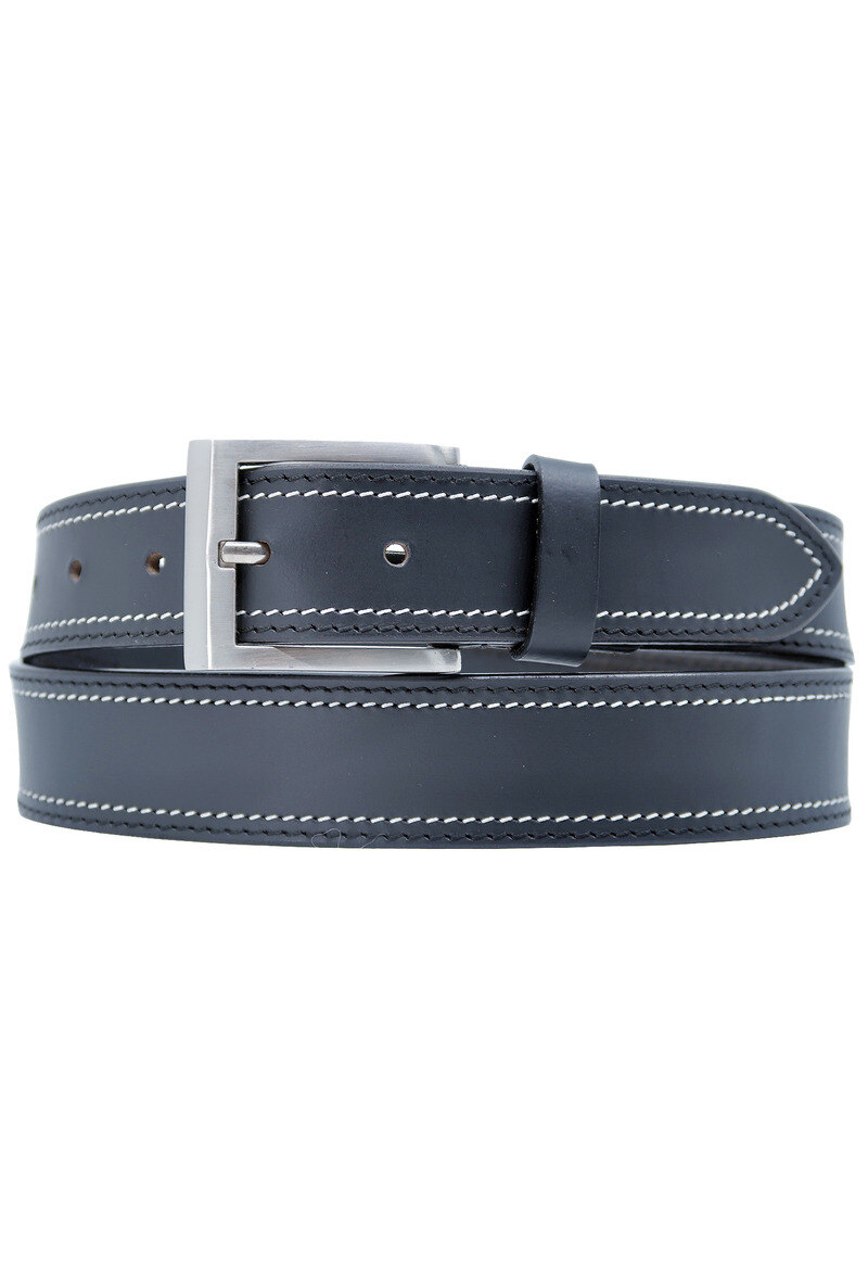 Grossiste JCL - Ceinturon large  en cuir de buffle "veau gras"