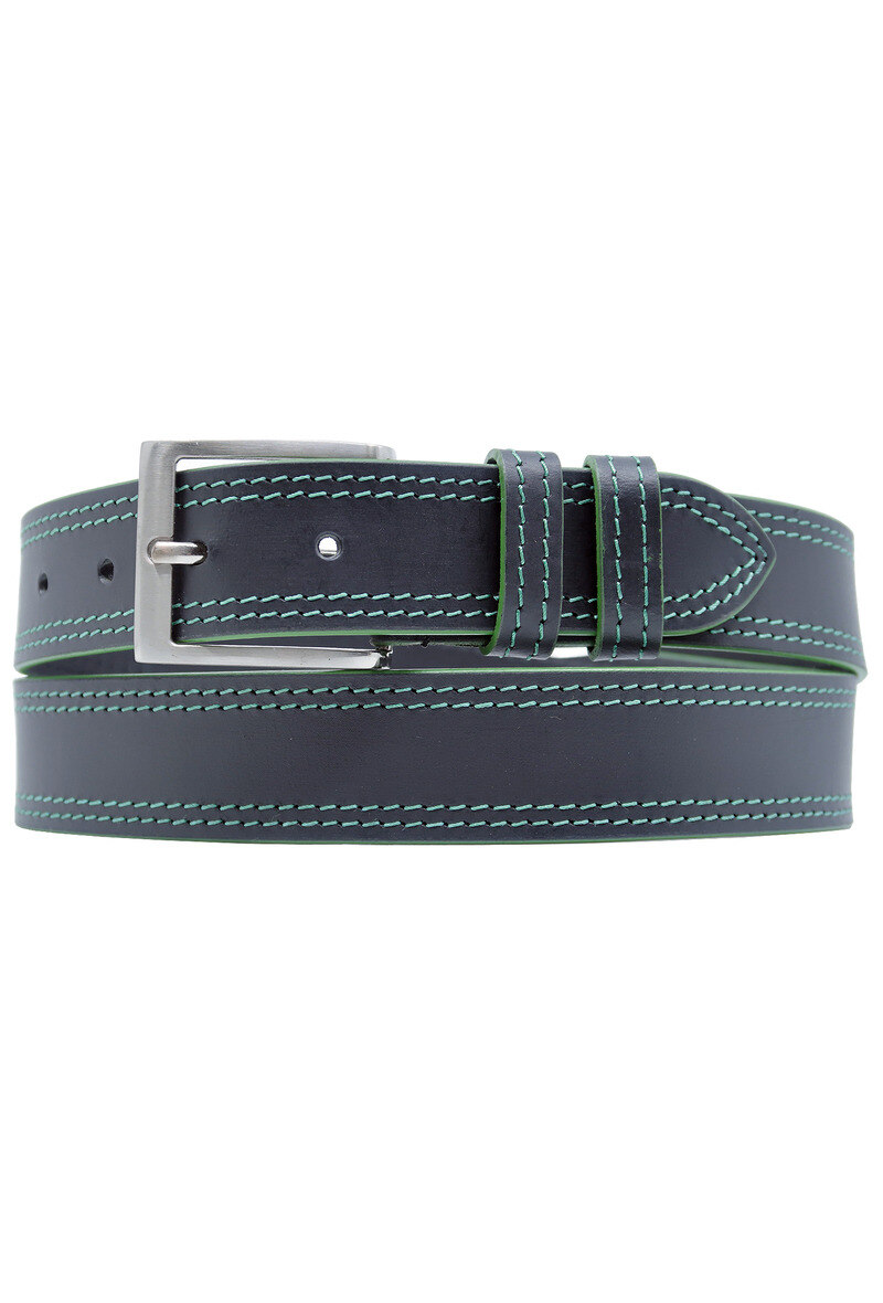 Grossiste JCL - Ceinturon large  en cuir de buffle "veau gras"
