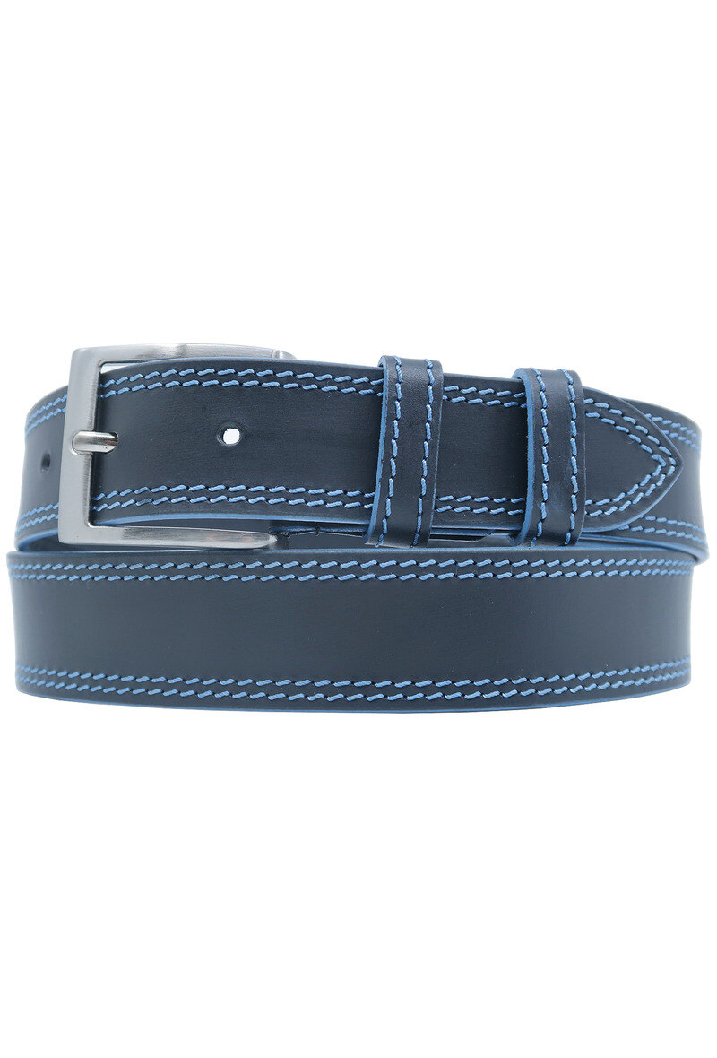 Grossiste JCL - Ceinturon large  en cuir de buffle "veau gras"