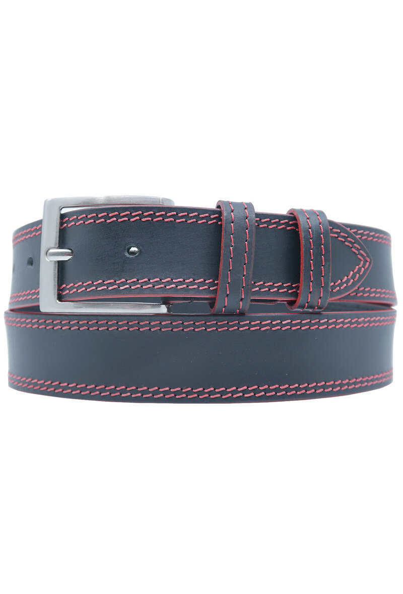Grossiste JCL - Ceinturon large  en cuir de buffle "veau gras"