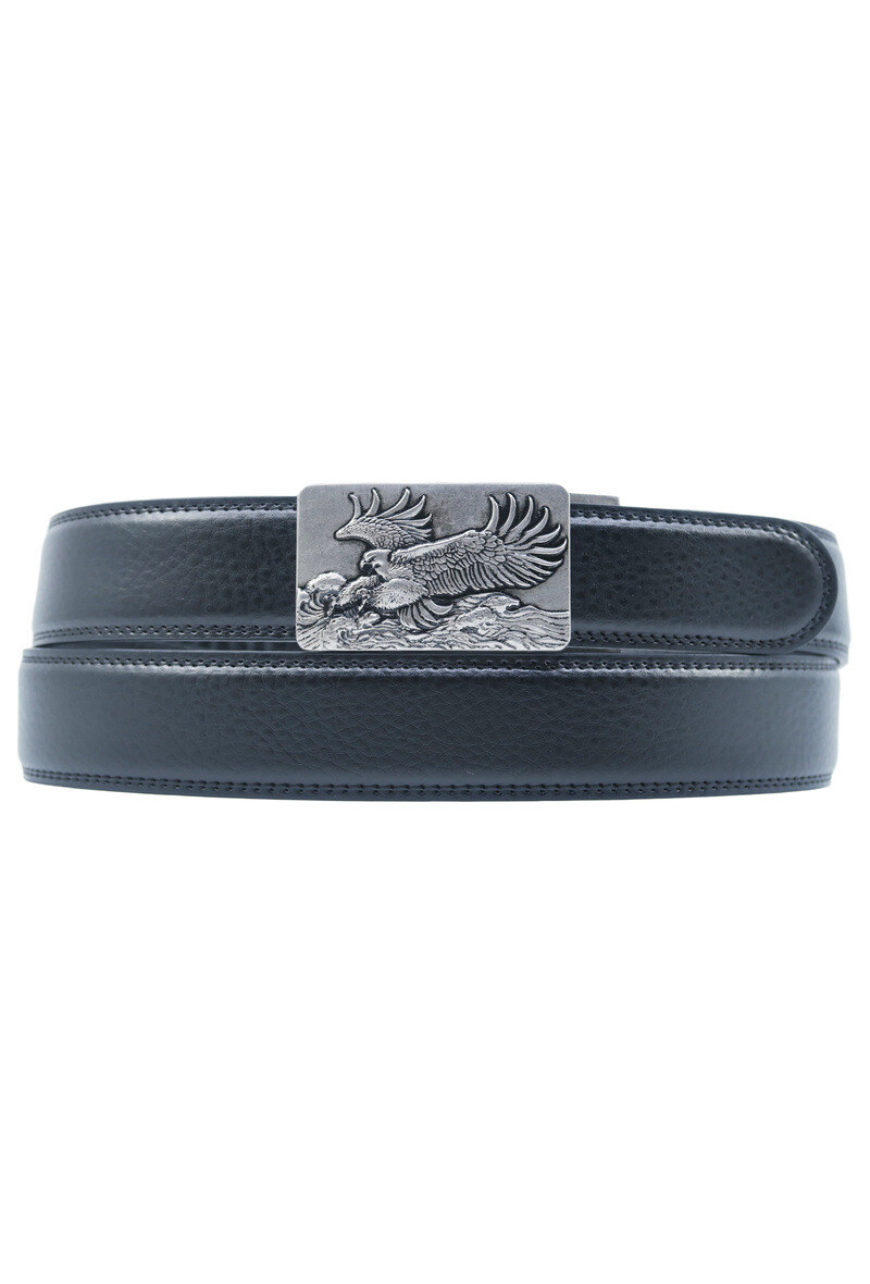 Wholesaler JCL - Automatic belt without holes in genuine cow leather 35mm width