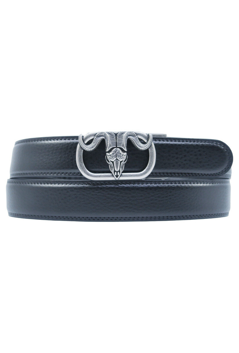 Wholesaler JCL - Automatic belt without holes in genuine cow leather 35mm width