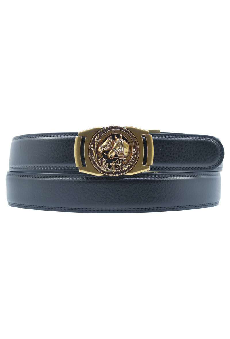 Wholesaler JCL - Automatic belt without holes in genuine cow leather 35mm width