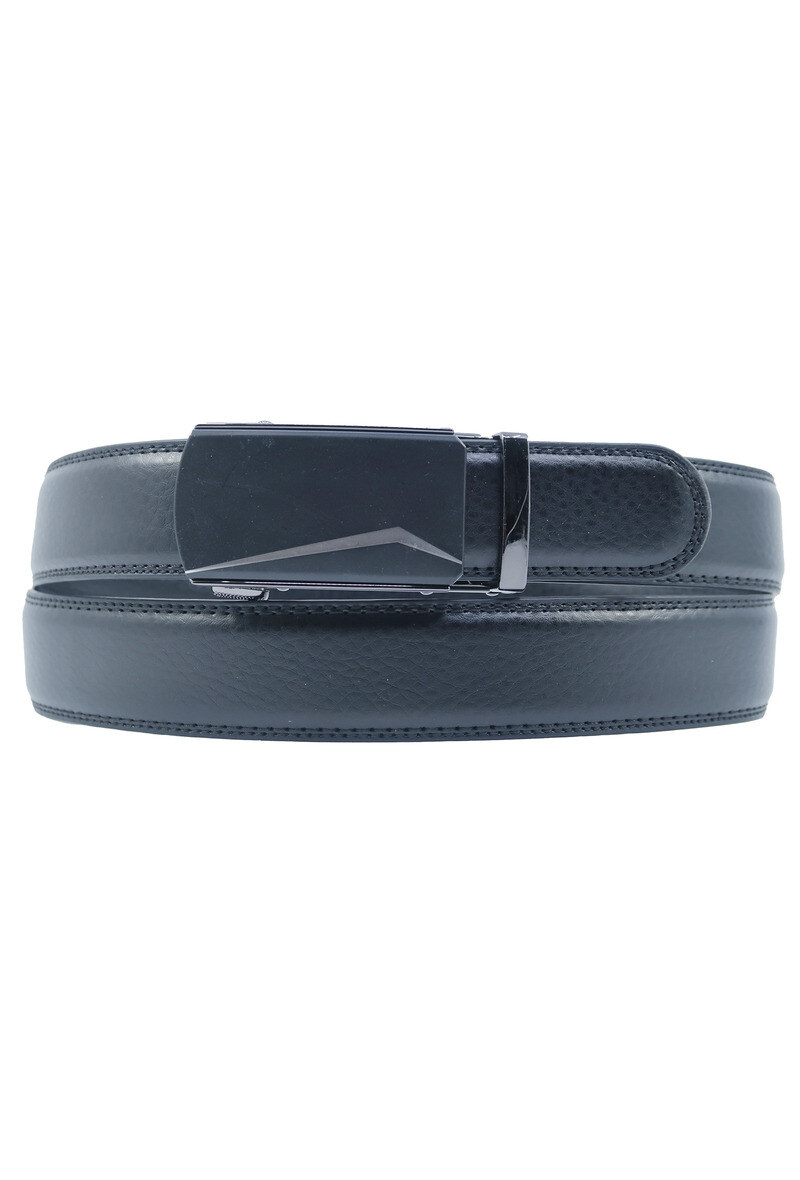 Grossiste JCL - Ceinture automatique sans trous croute de cuir de vachette ajustable 35mm