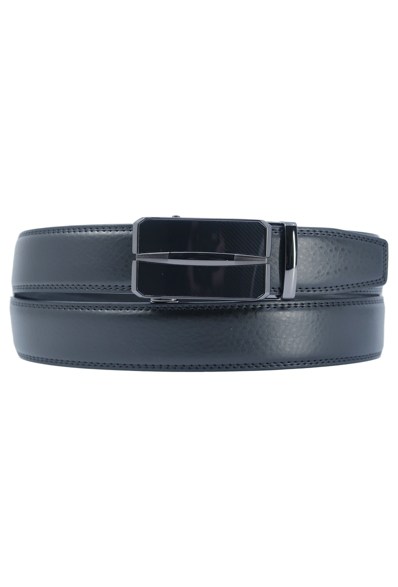 Wholesaler JCL - Automatic belt without holes split cowhide leather adjustable 35mm