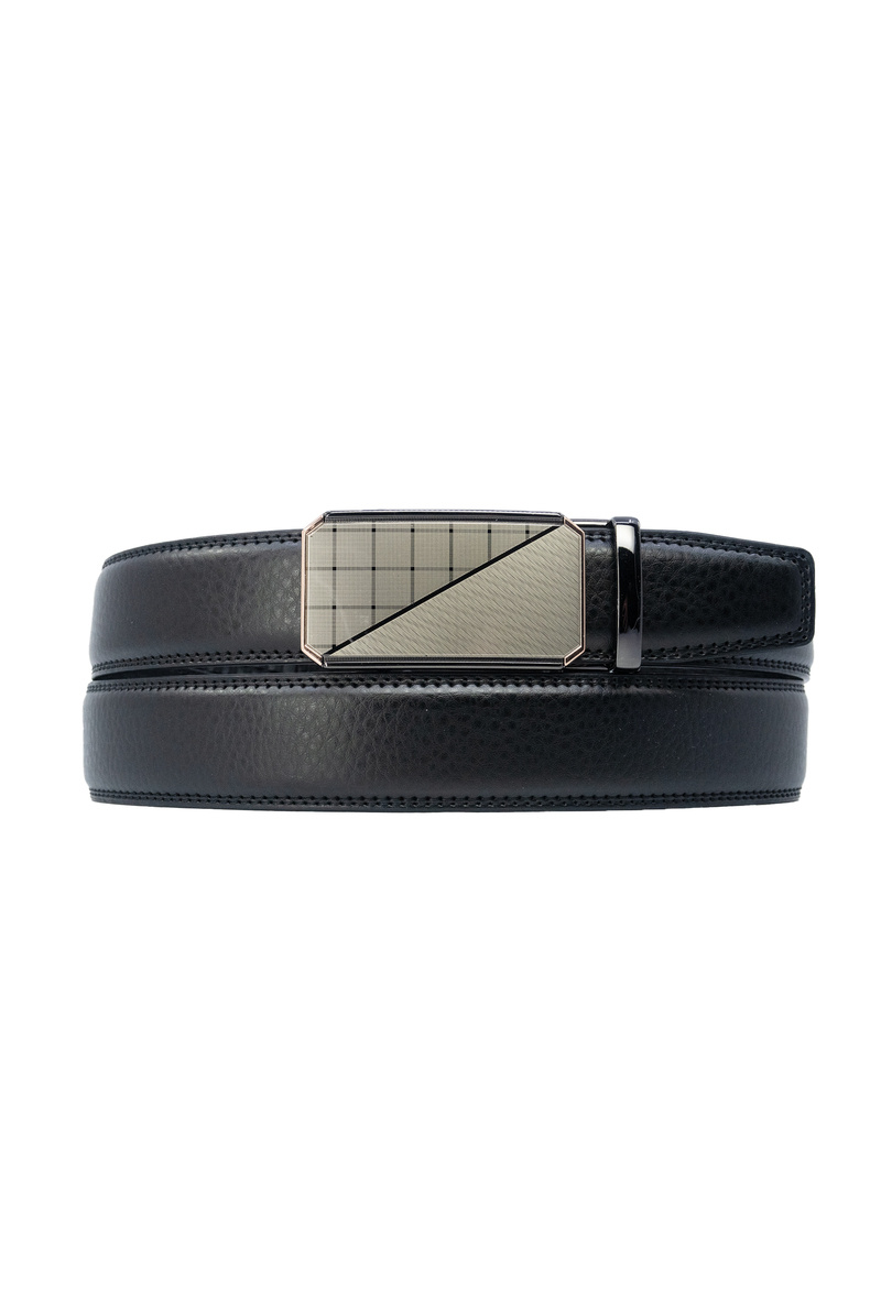 Wholesaler JCL - Automatic belt without holes in genuine cow leather 35mm width